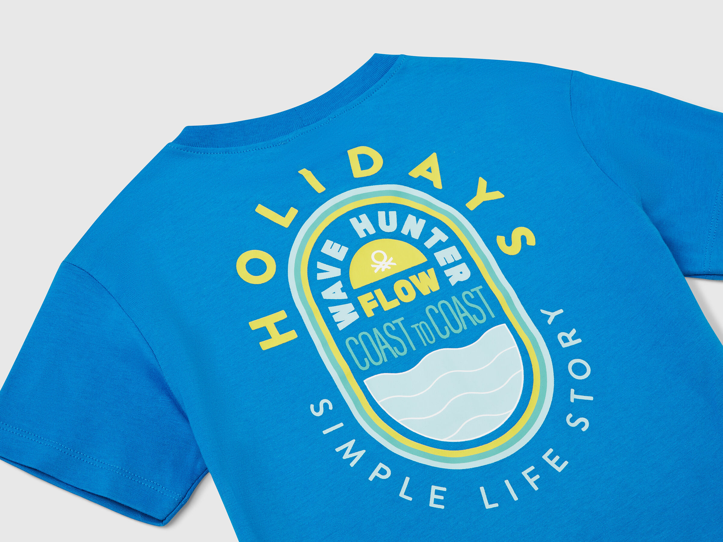 T-shirt en coton avec imprimé au dos – Image 3