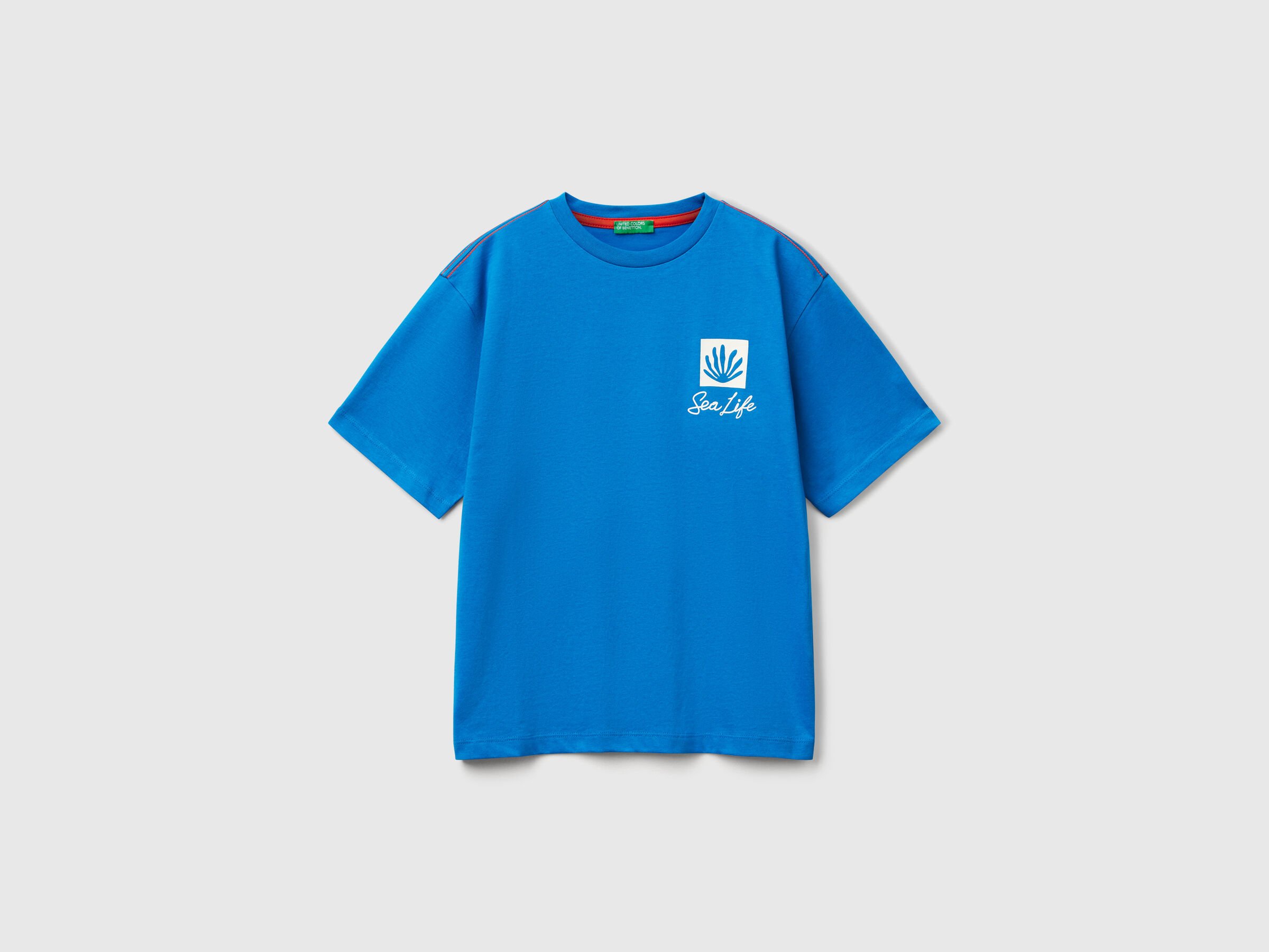 T-shirt avec slogan imprimé et broderie T-shirt avec slogan imprimé et broderie