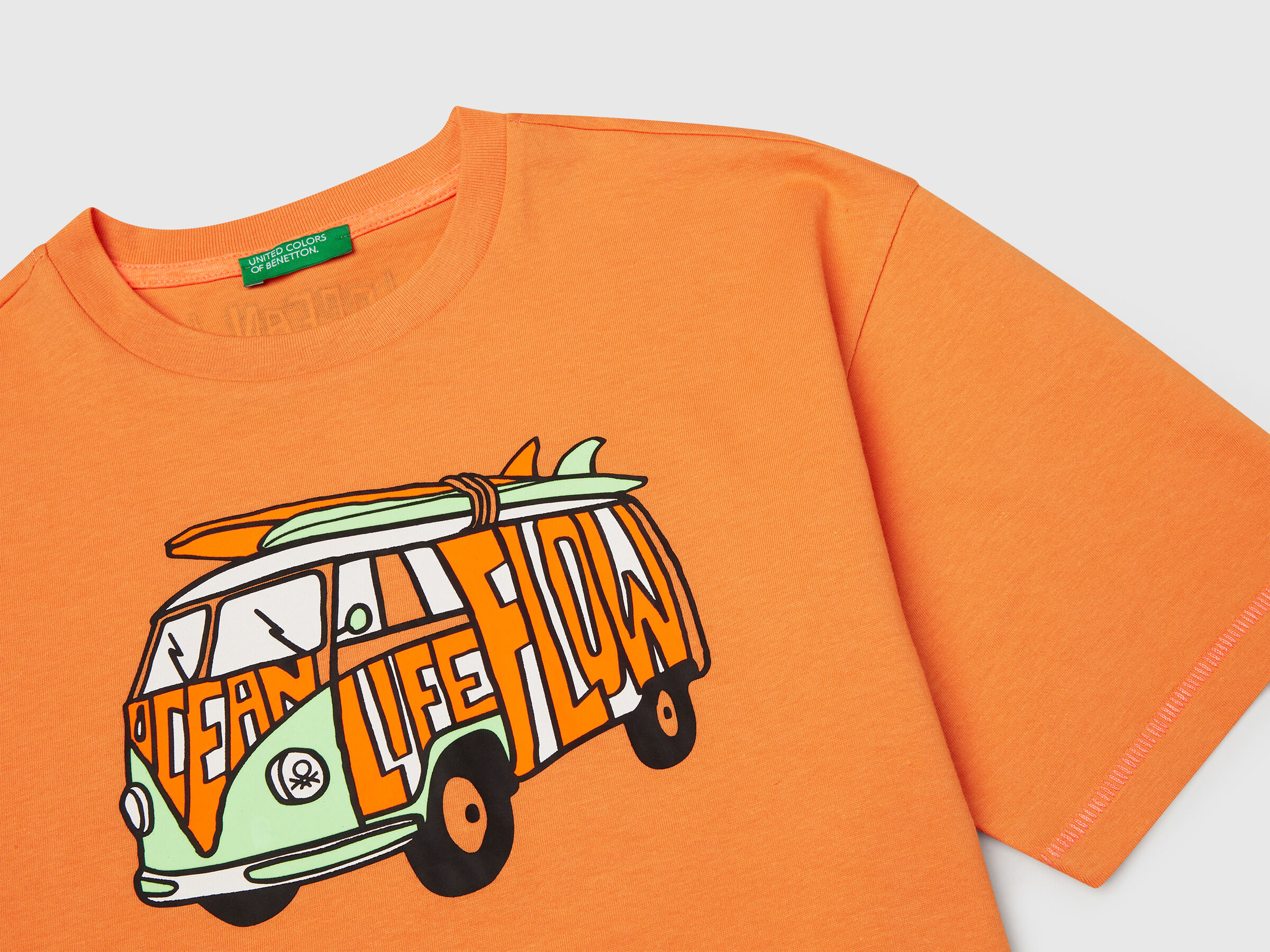 T-shirt avec imprimé devant et dos – Image 3