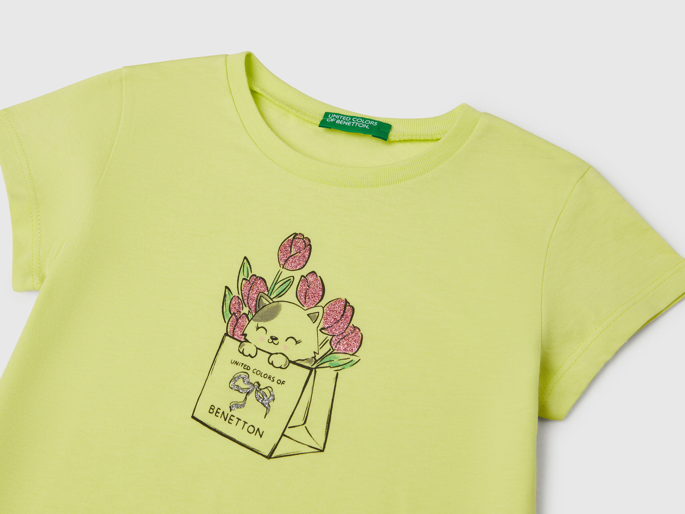 T-shirt en coton à paillettes – Image 3