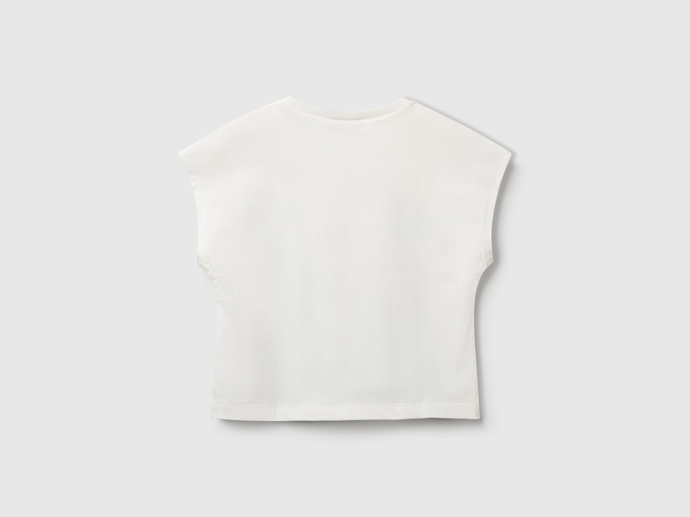 T-shirt avec applications imprimées et crochetées – Image 2