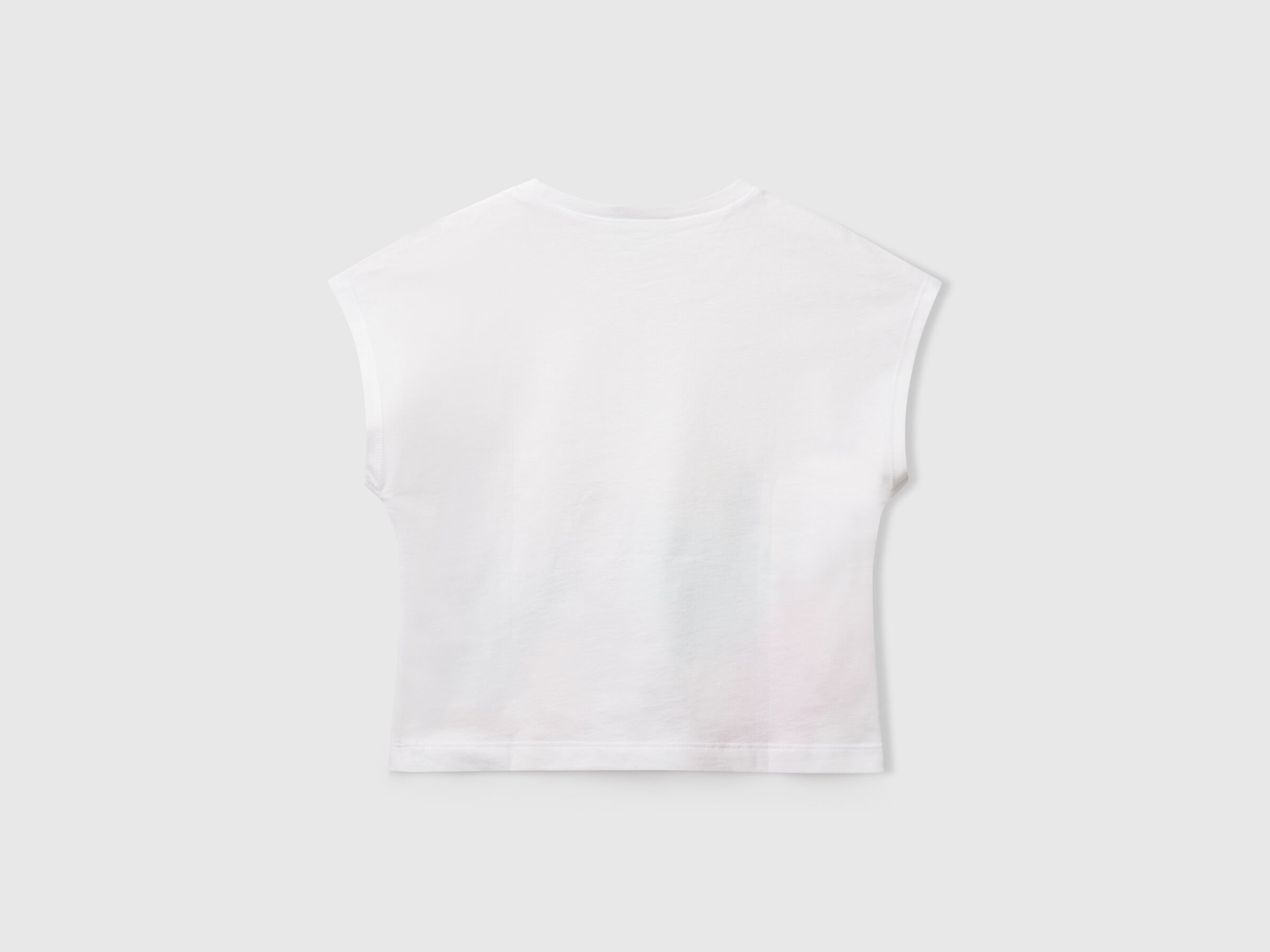 T-shirt avec applications imprimées et crochetées – Image 2