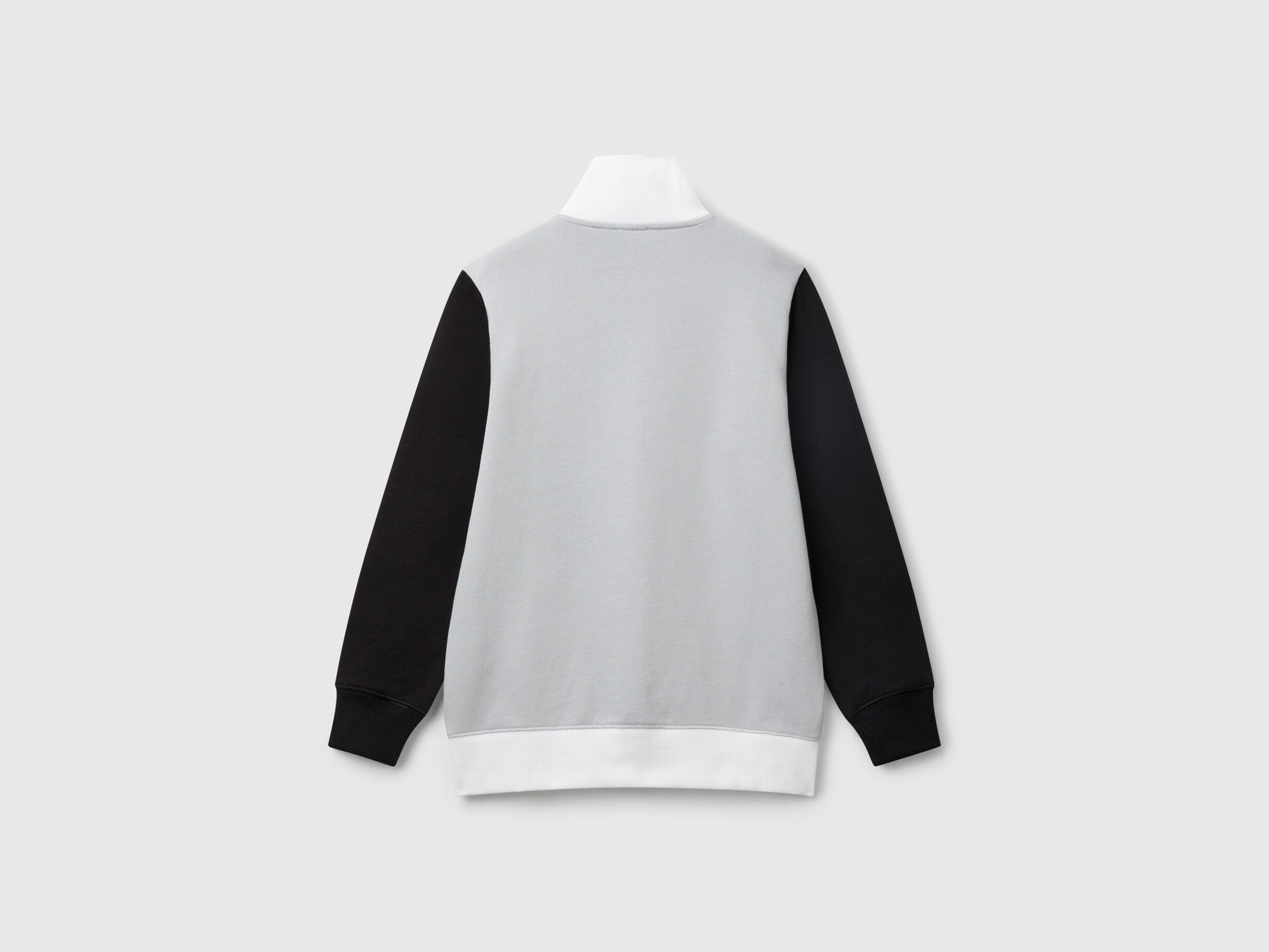 Sweat-shirt zippé en coton pur – Image 2