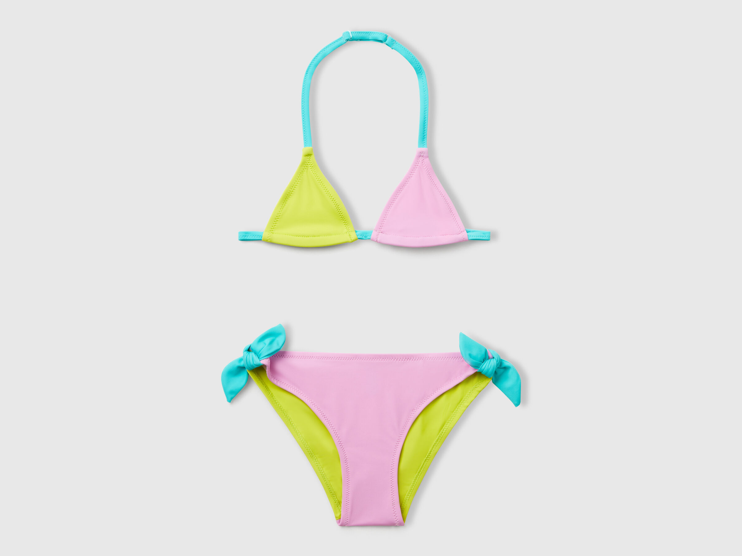 Bikini de plage blocs de couleurs Bikini de plage blocs de couleurs
