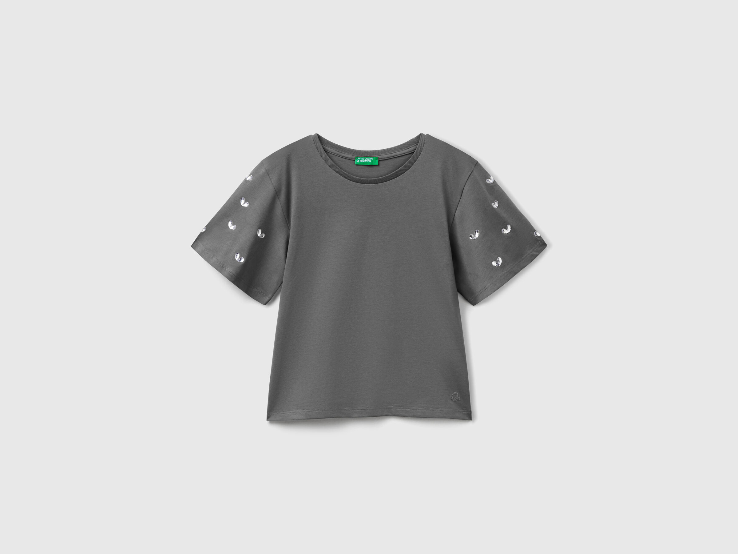 T-shirt manches strass T-shirt manches strass