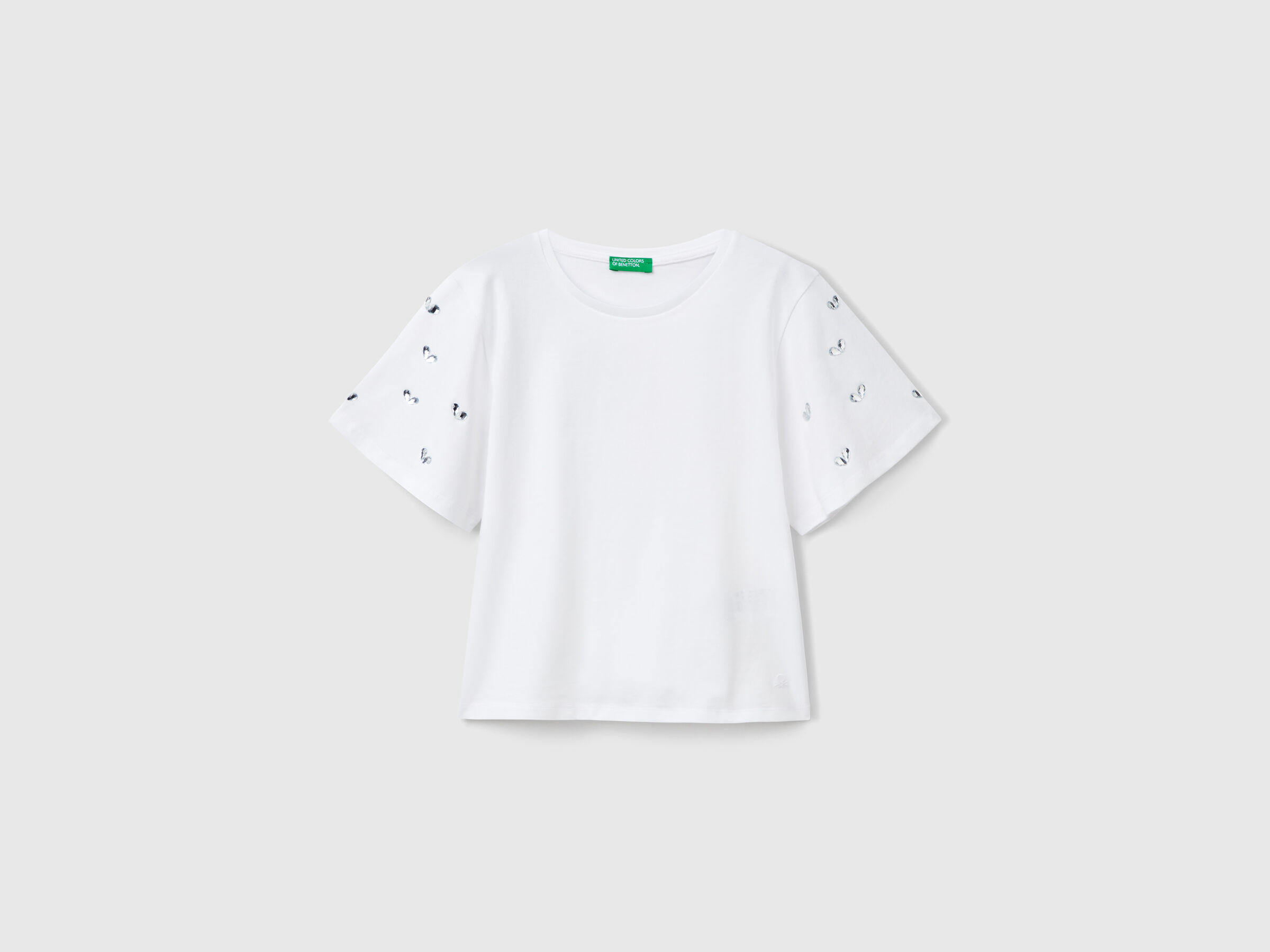 T-shirt manches strass T-shirt manches strass