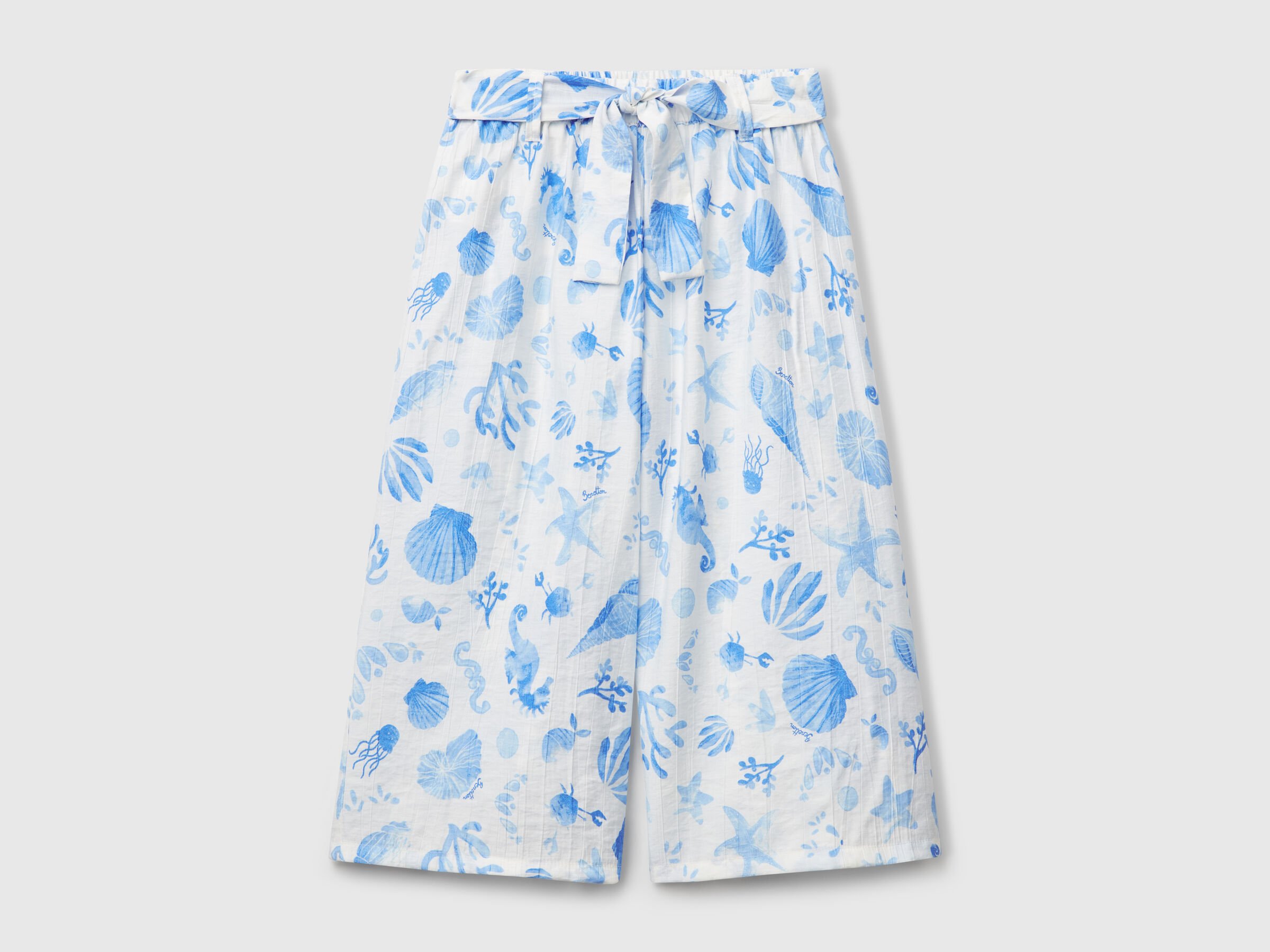 Pantalon Palazzo à imprimé marin Pantalon Palazzo à imprimé marin