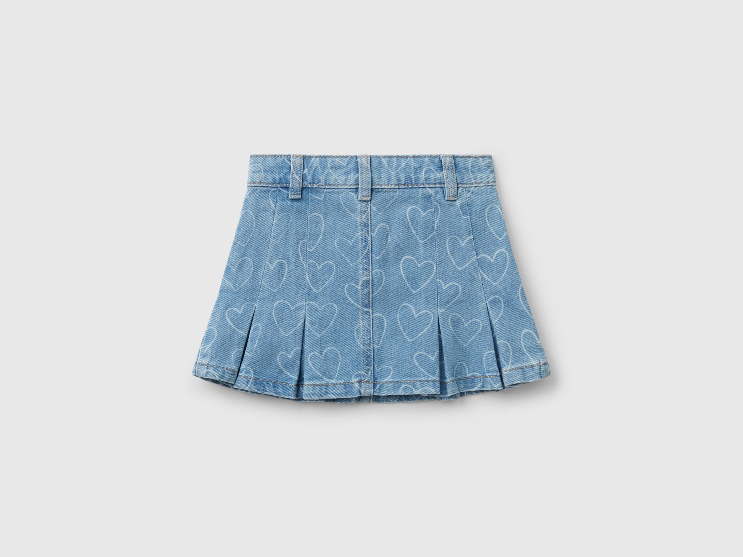 Jupe en jean à plis – Image 2