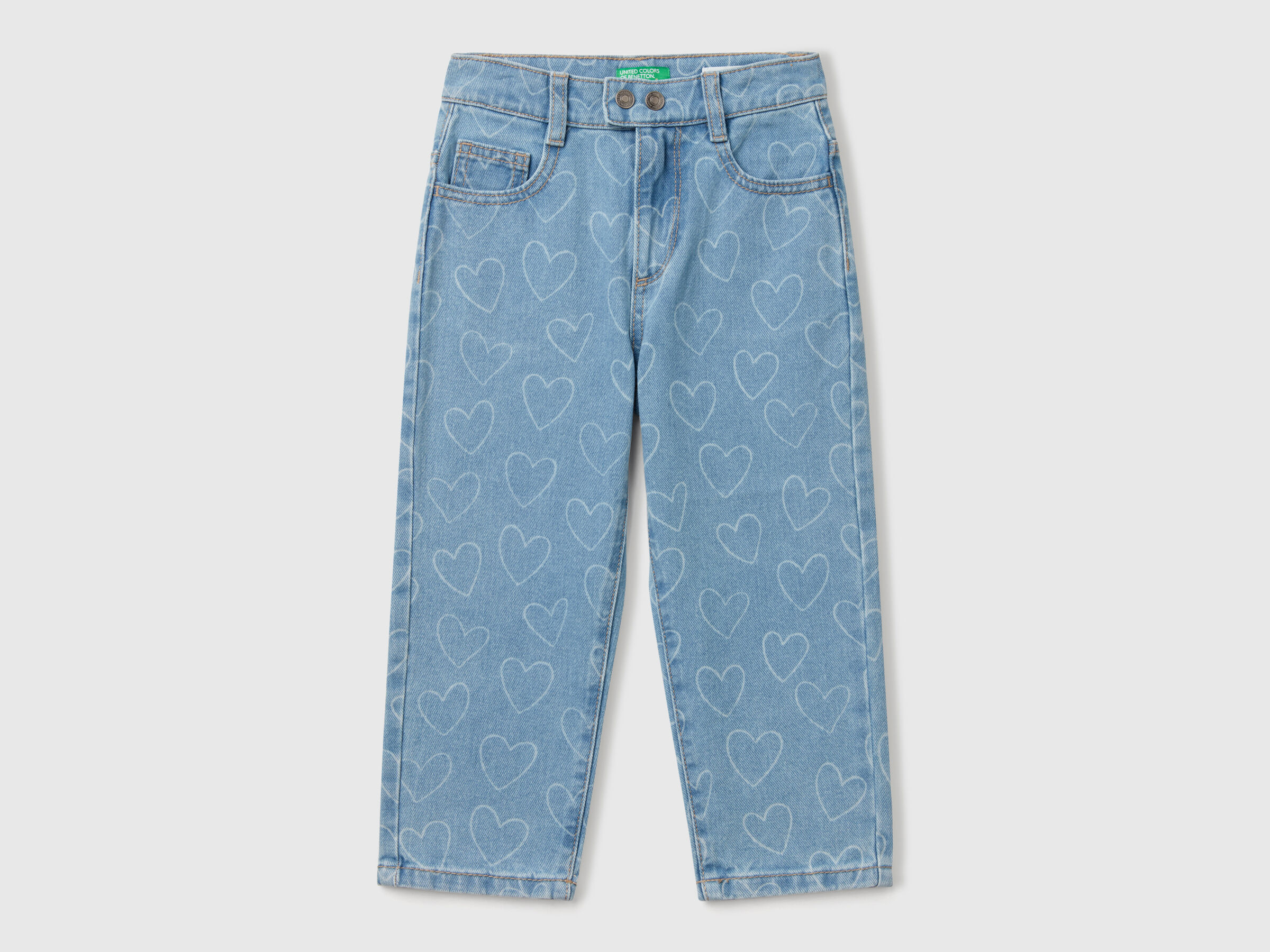 Jean avec imprimé coeur Jean avec imprimé coeur