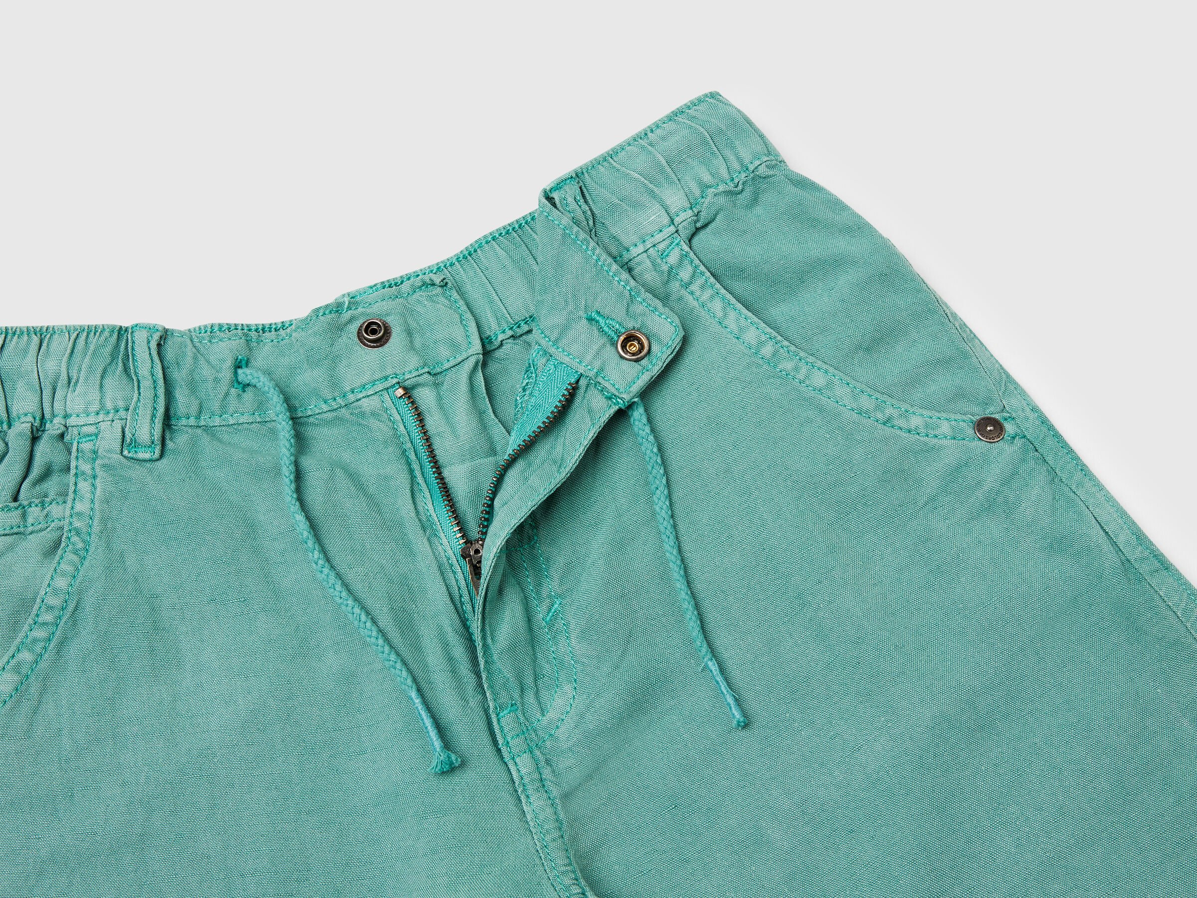 Bermuda en lin mélangé – Image 3