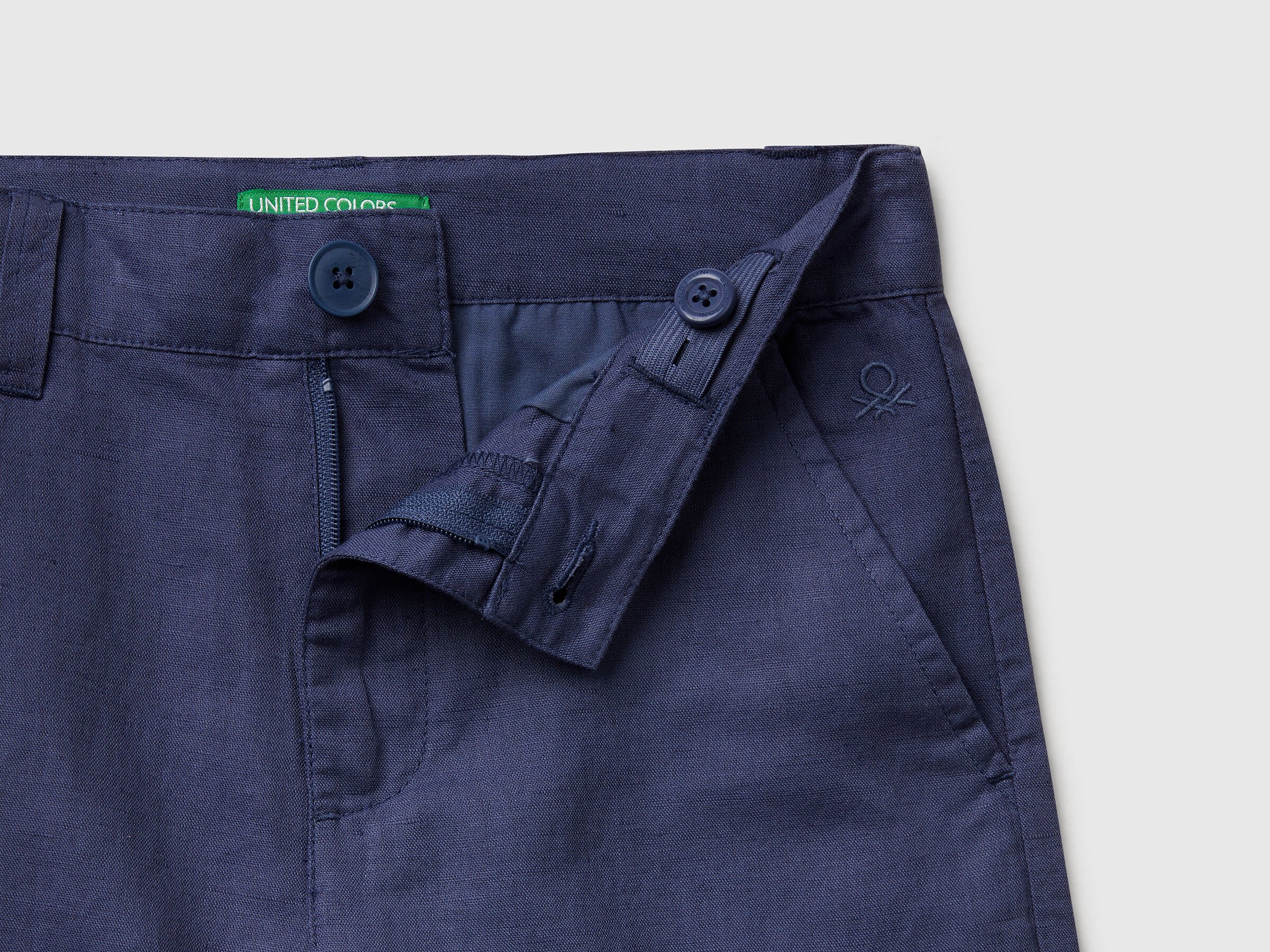 Pantalon Relaxed Fit en lin mélangé – Image 3