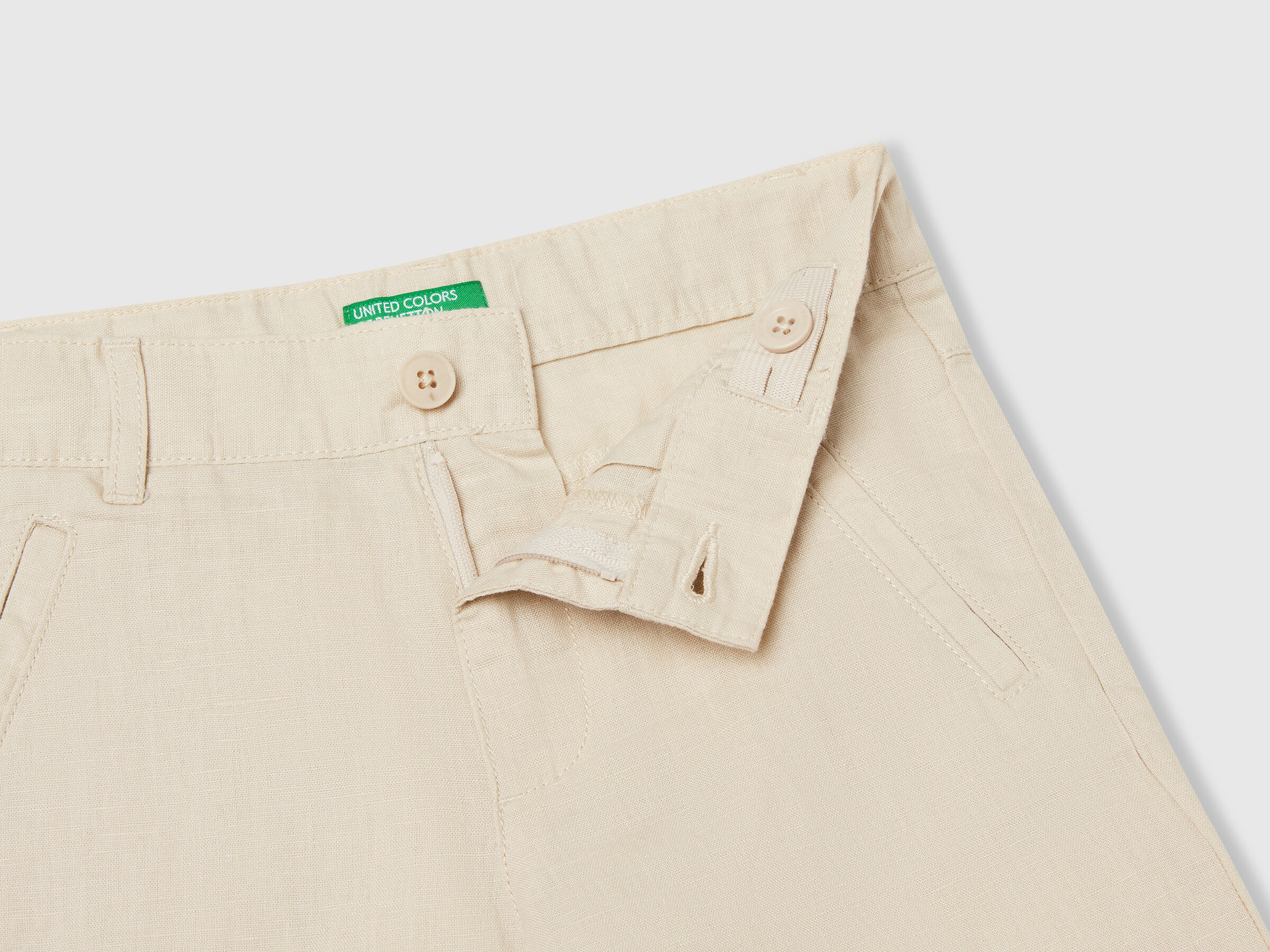 Short en lin mélangé – Image 3