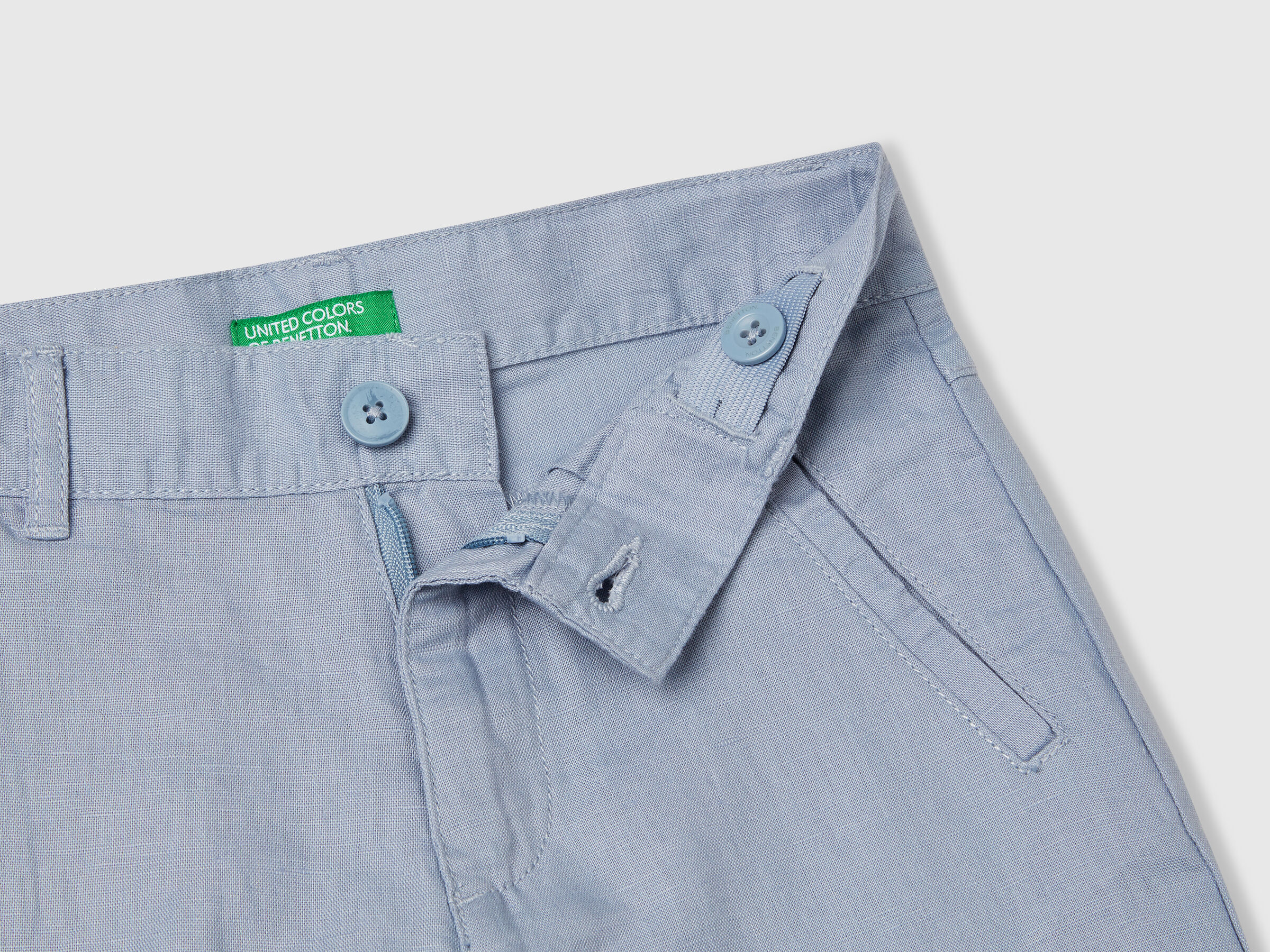 Short en lin mélangé – Image 3