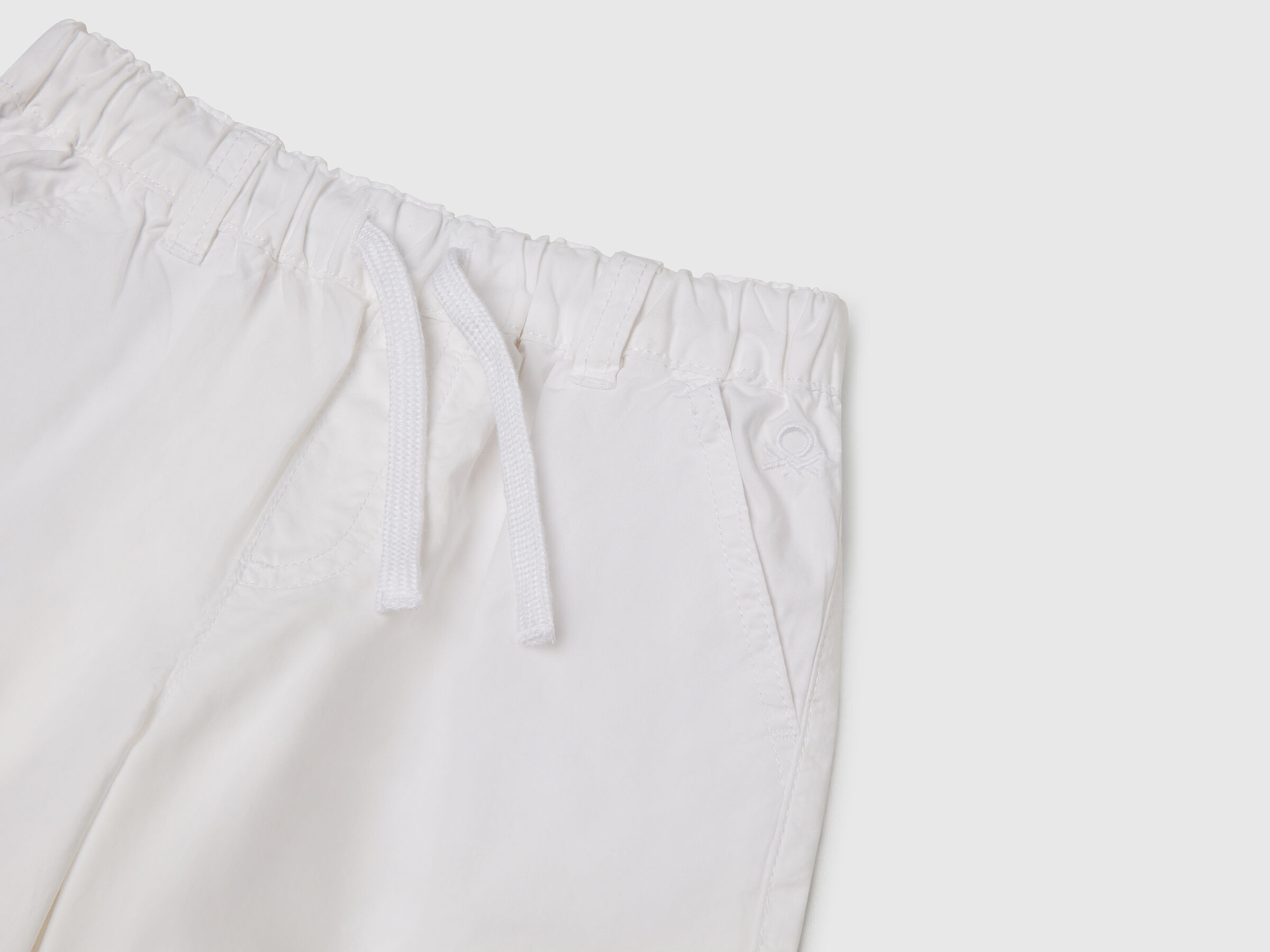 Short 100% coton avec cordon de serrage – Image 3