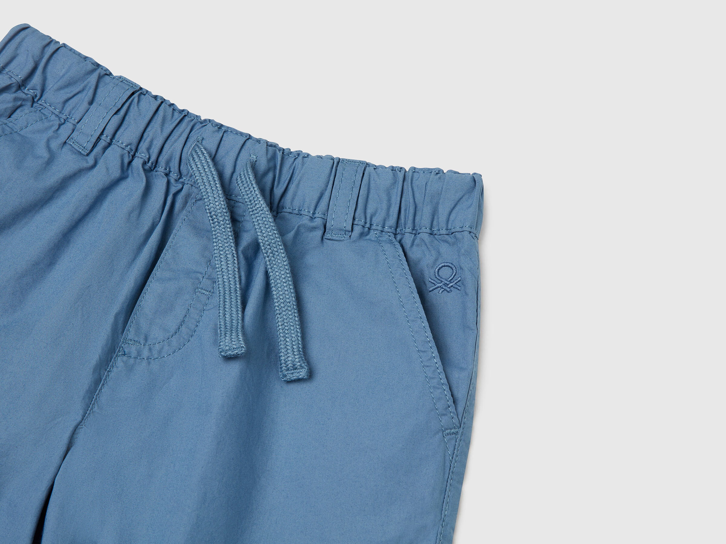 Short 100% coton avec cordon de serrage – Image 3