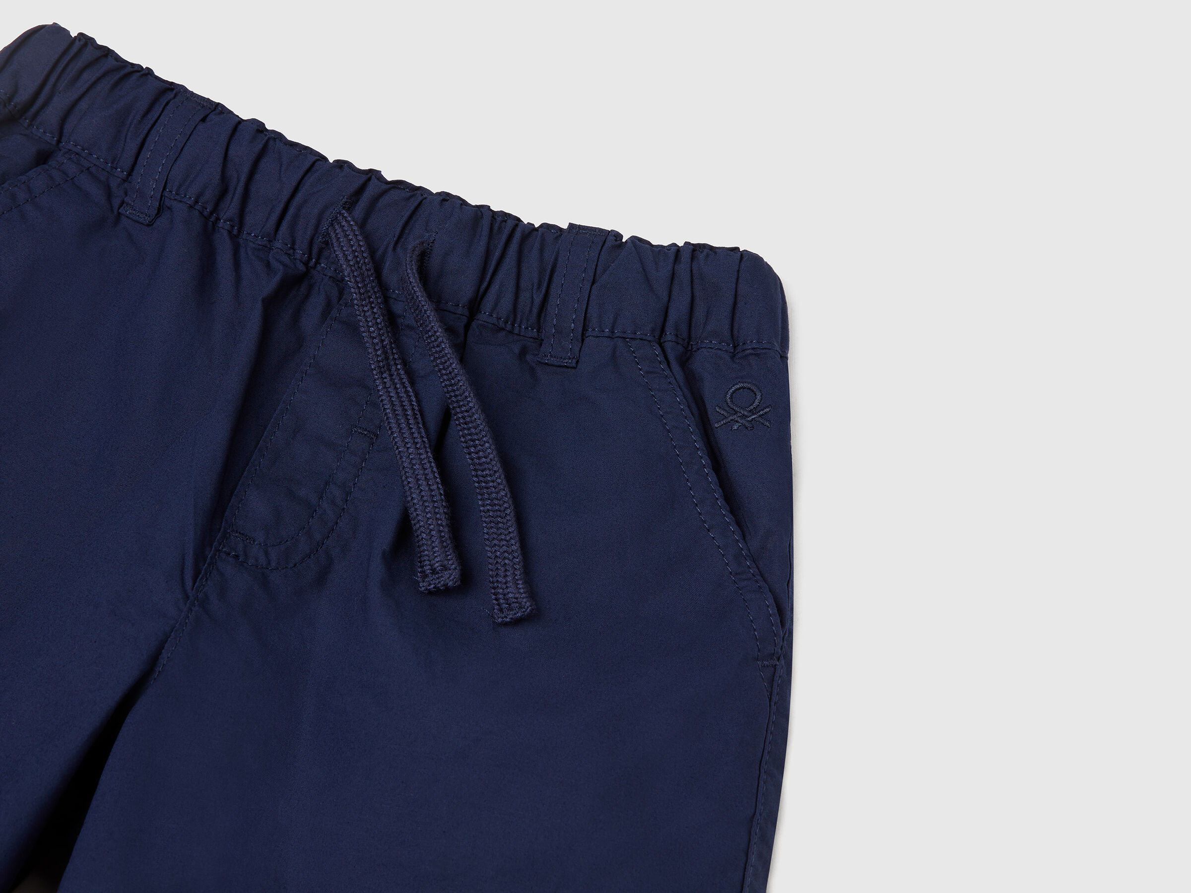 Short 100% coton avec cordon de serrage – Image 3