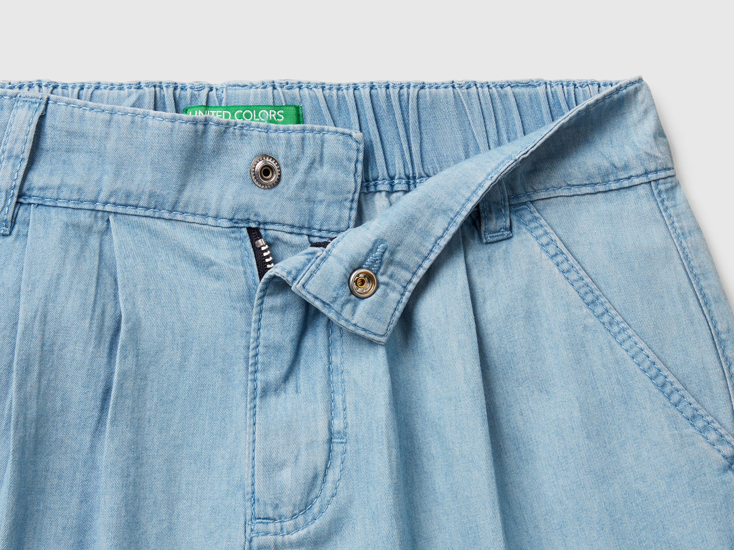 Bermuda en chambray – Image 3