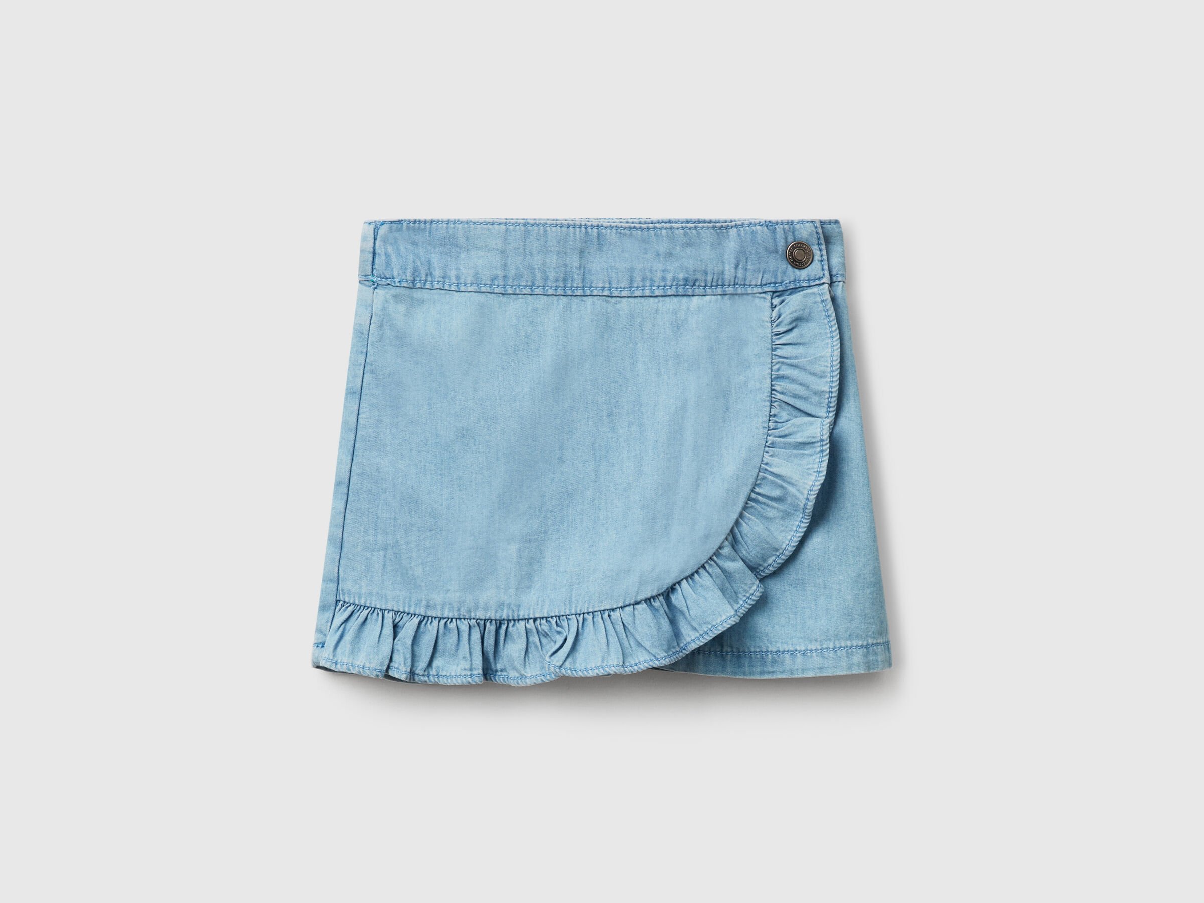 Jupe-culotte en chambray Jupe-culotte en chambray