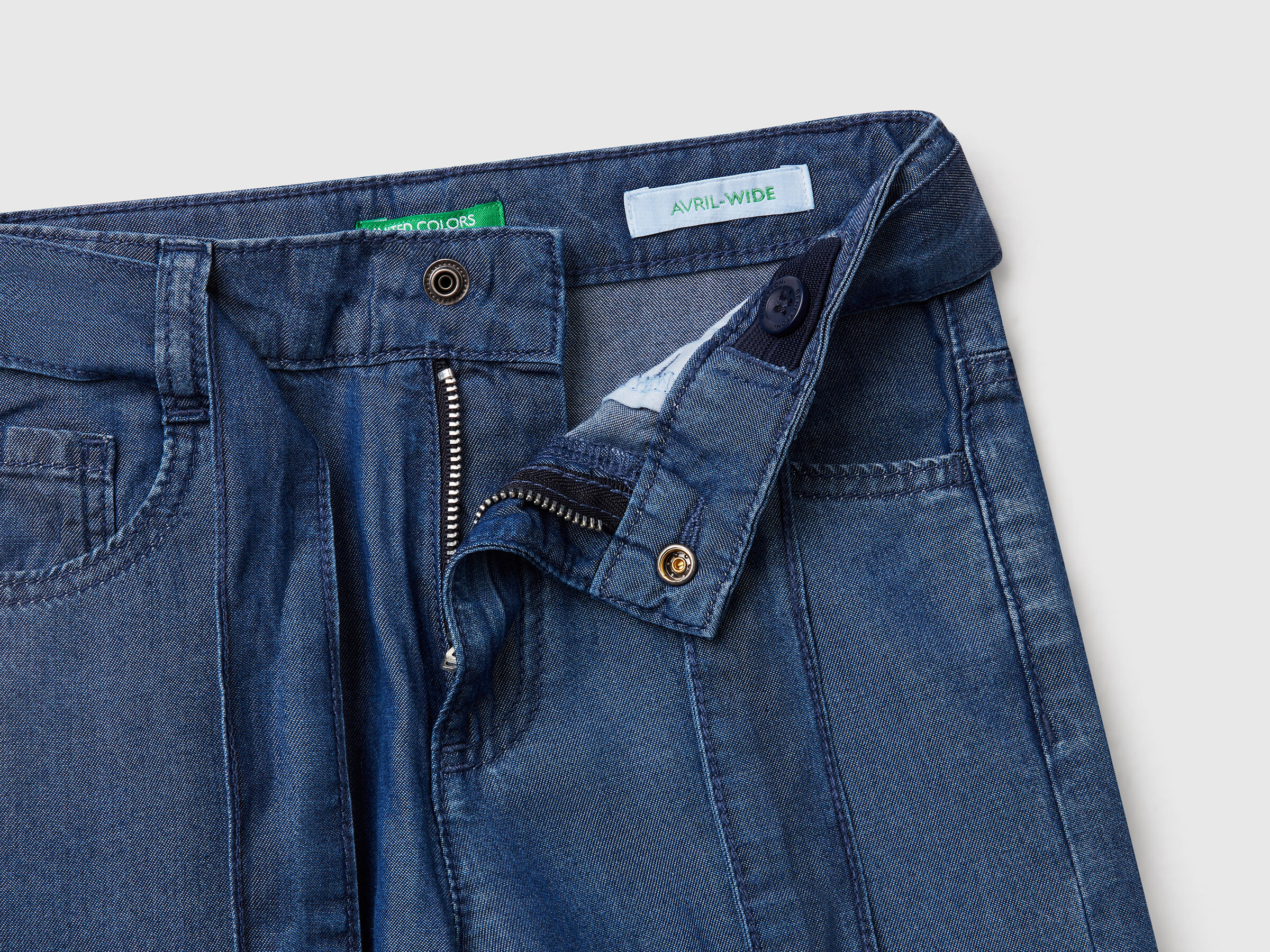 Pantalon coupe large avec ceinture – Image 3