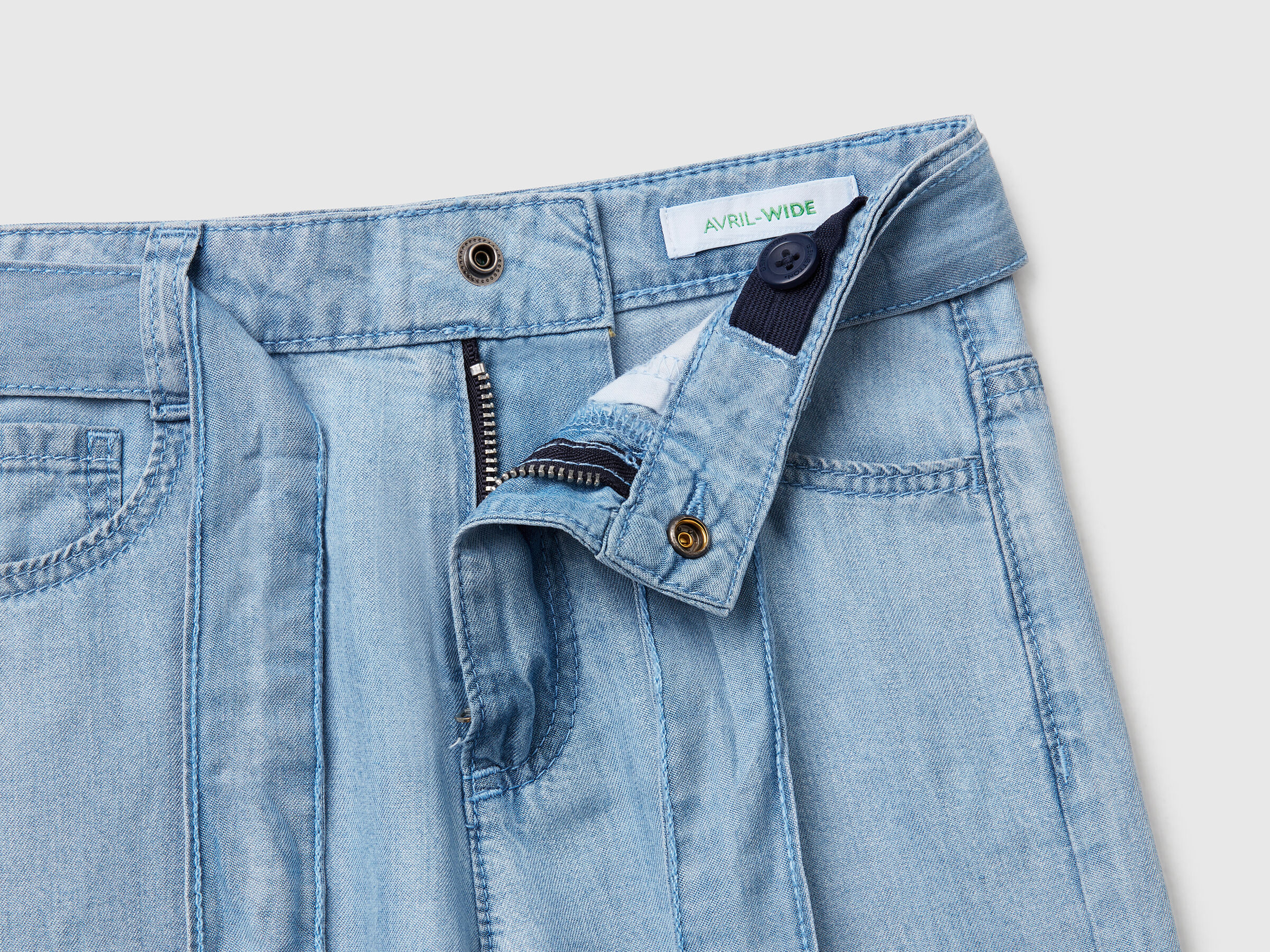 Pantalon coupe large avec ceinture – Image 3