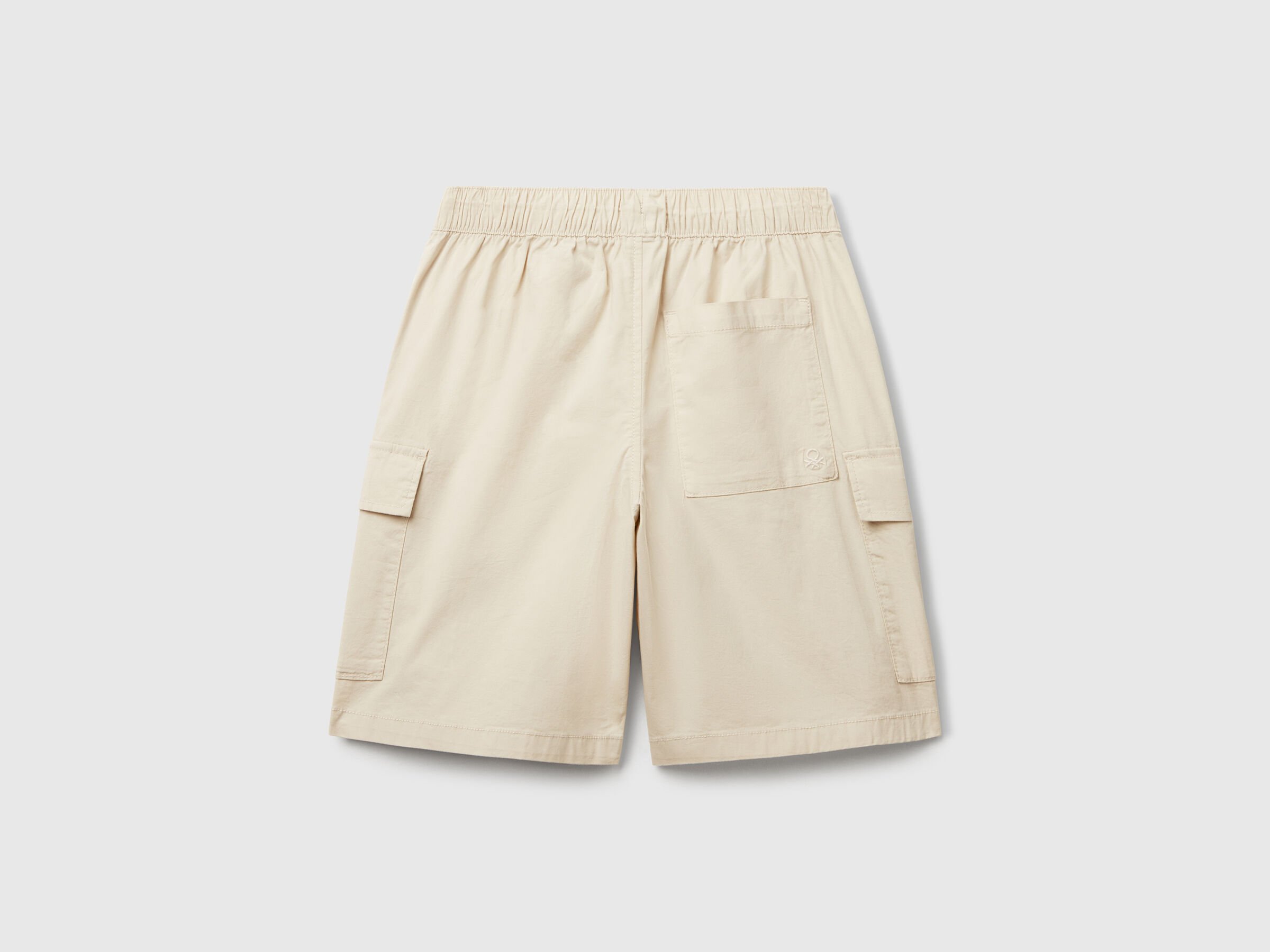 Short parachute en coton stretch – Image 2