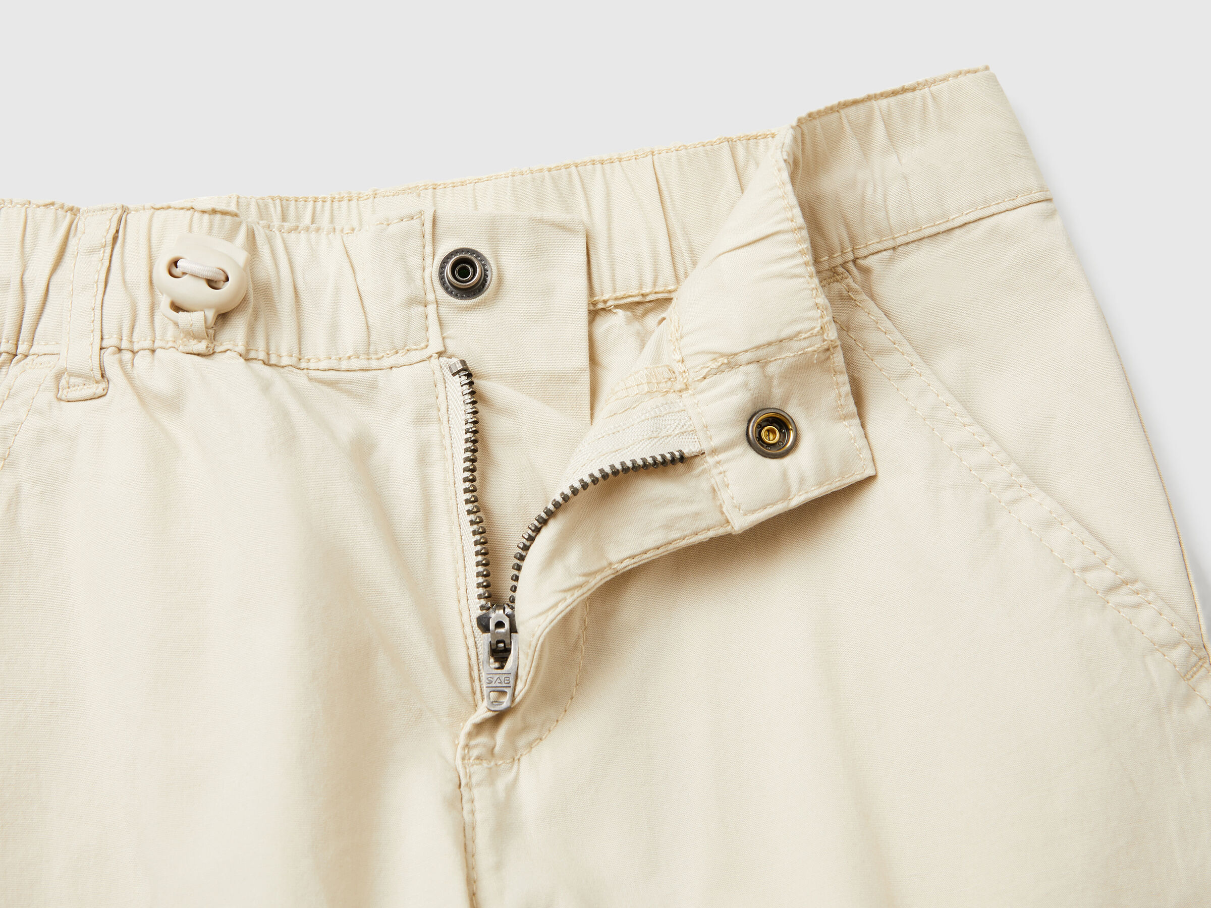 Pantalon parachute en coton stretch – Image 3