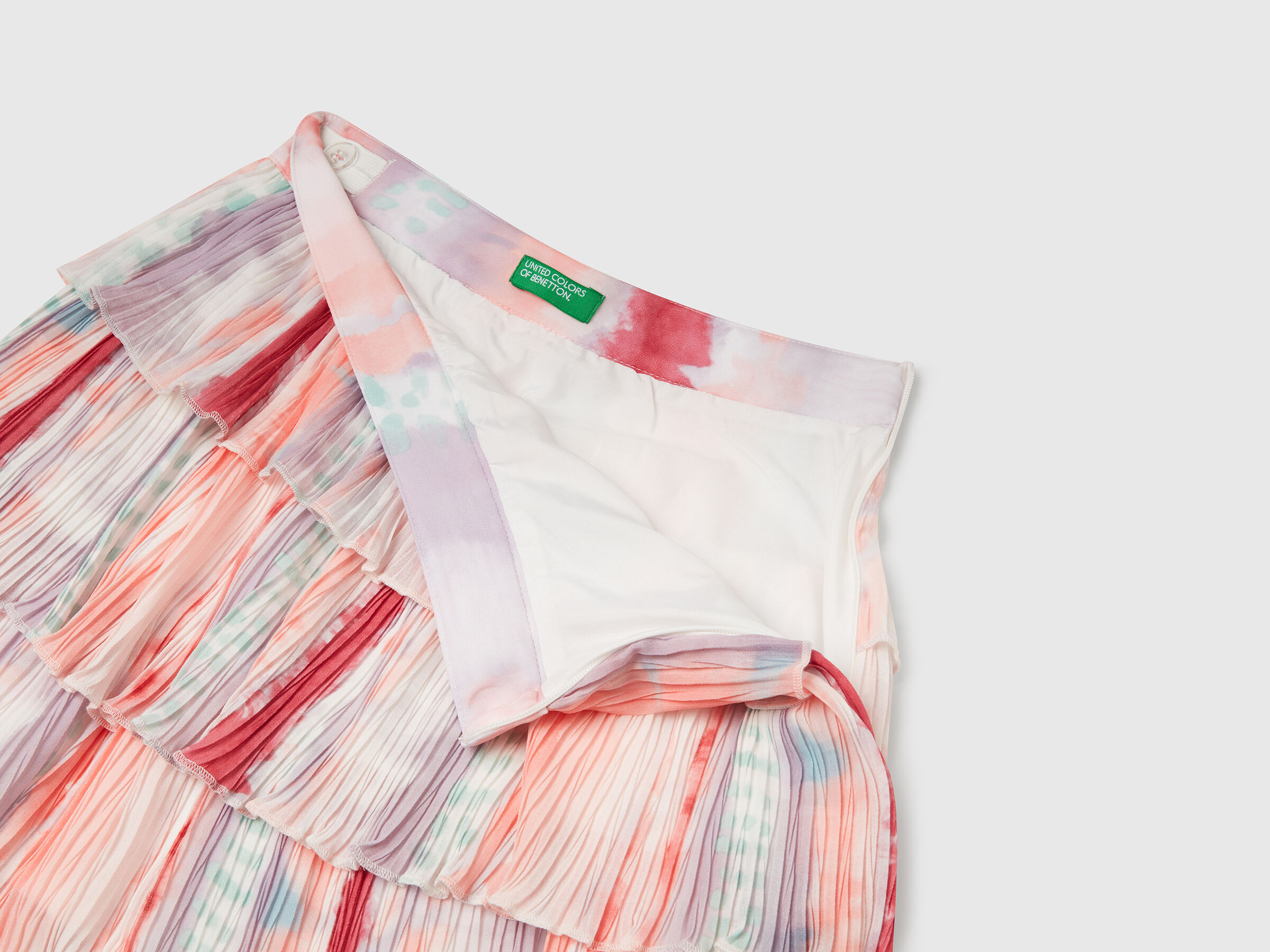 Jupe plissée avec imprimé – Image 3