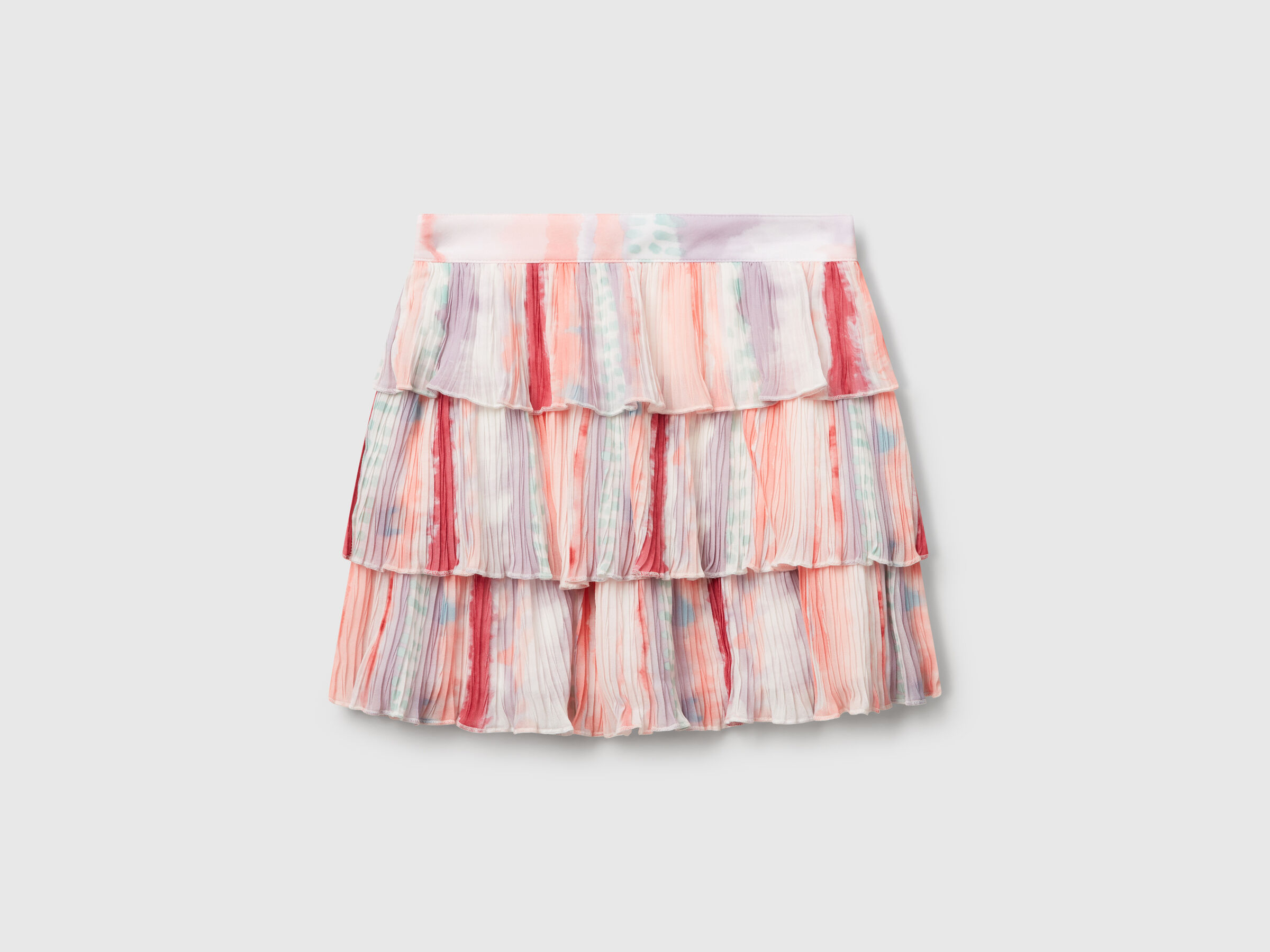 Jupe plissée avec imprimé Jupe plissée avec imprimé