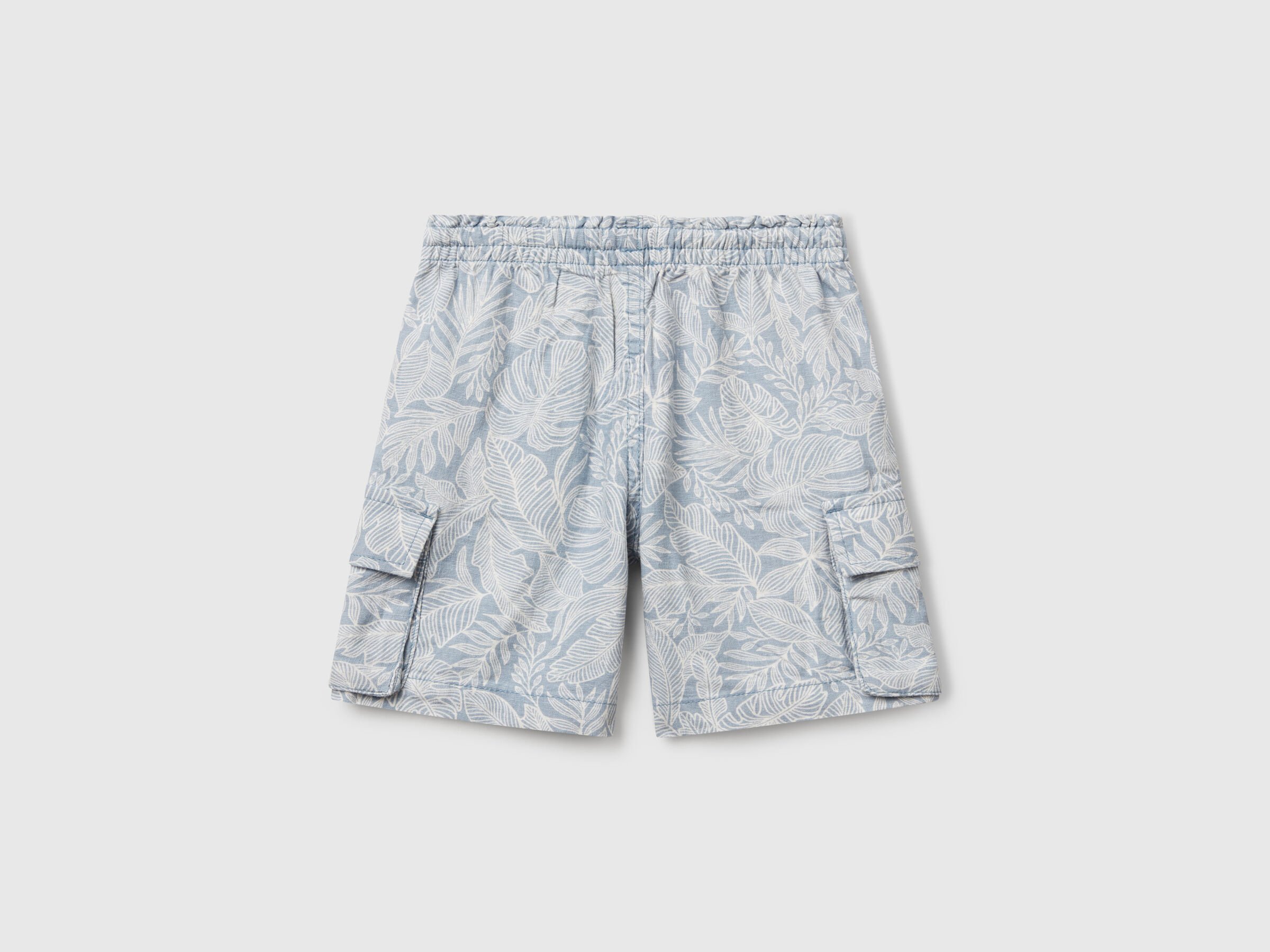 Bermuda cargo à imprimé tropical – Image 2