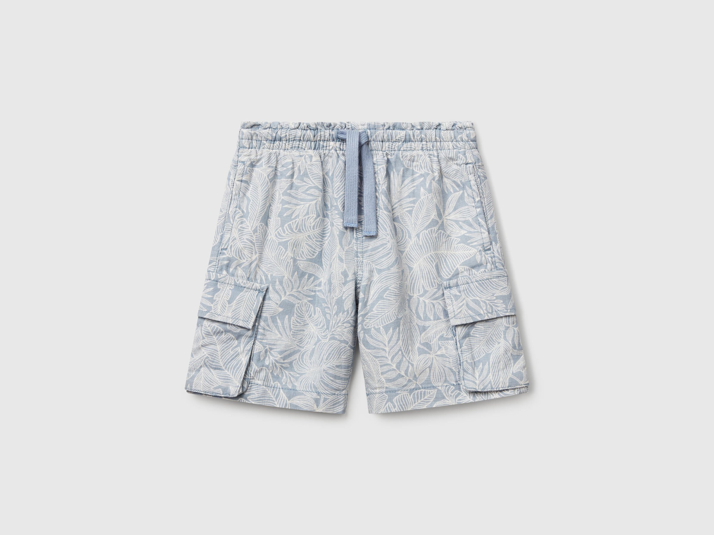 Bermuda cargo à imprimé tropical Bermuda cargo à imprimé tropical