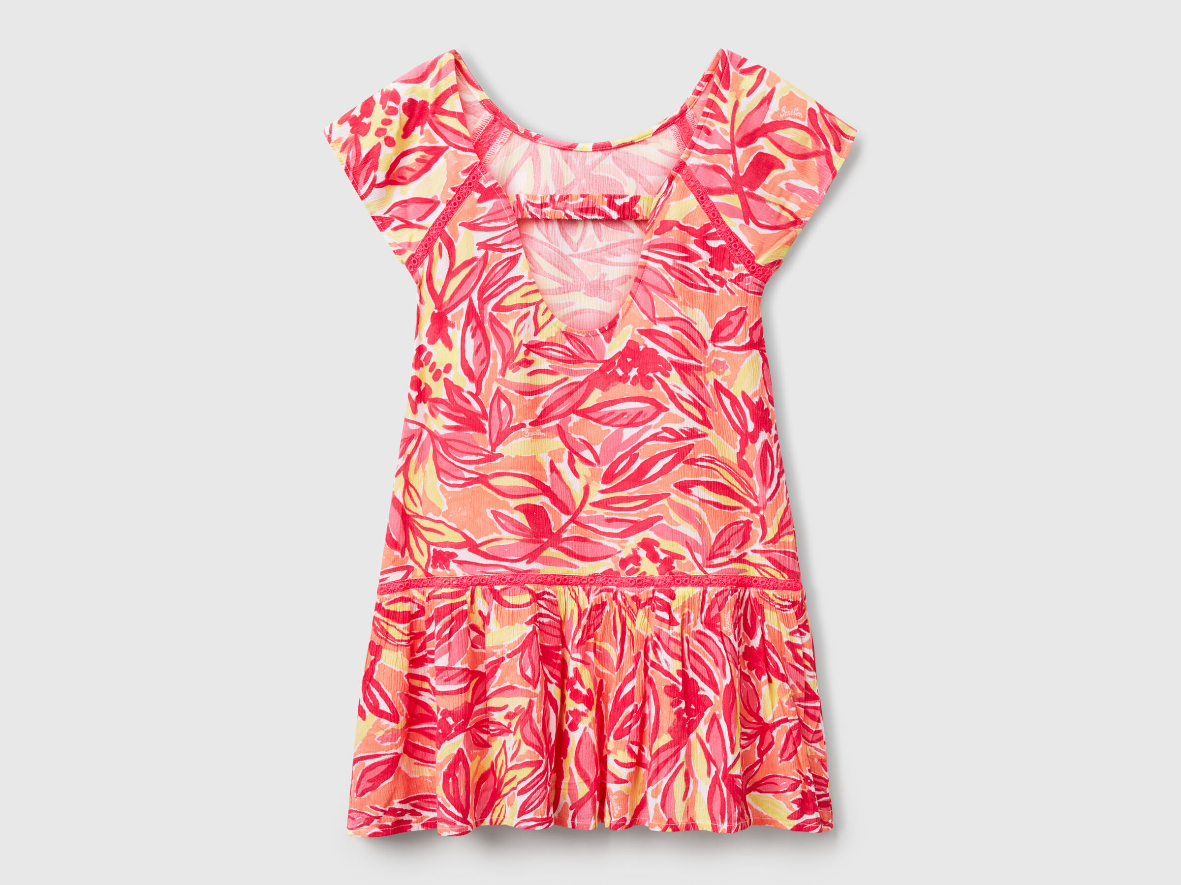 Robe à imprimé tropical – Image 2