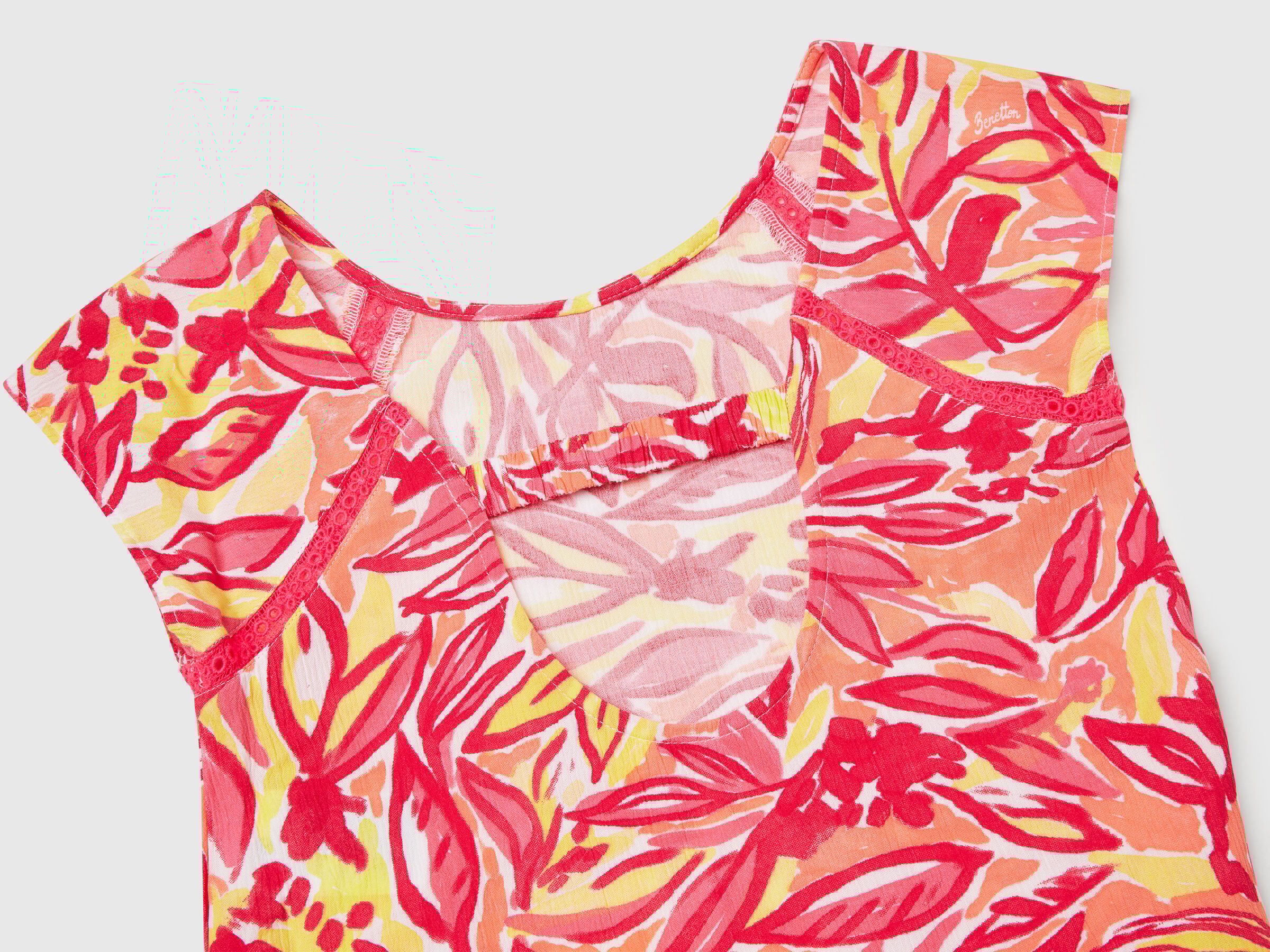 Robe à imprimé tropical – Image 3
