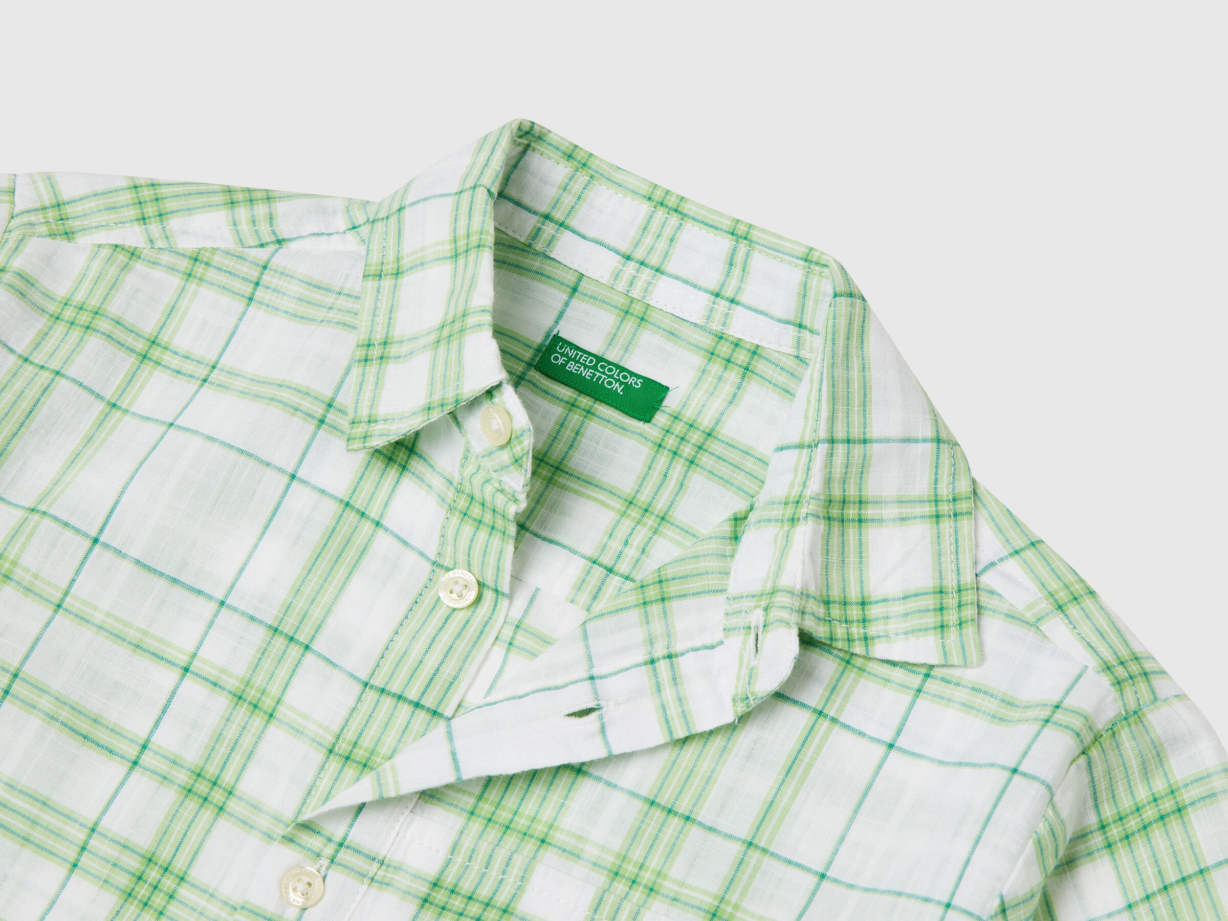 Chemise oversize à carreaux – Image 3