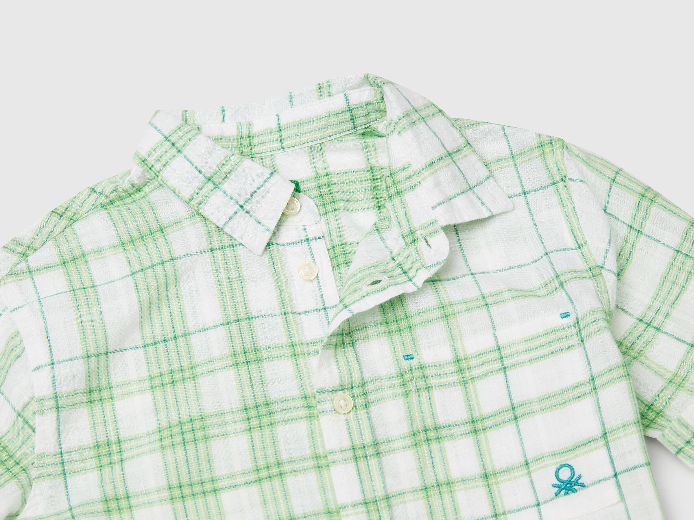 Chemise à carreaux 100% coton – Image 3