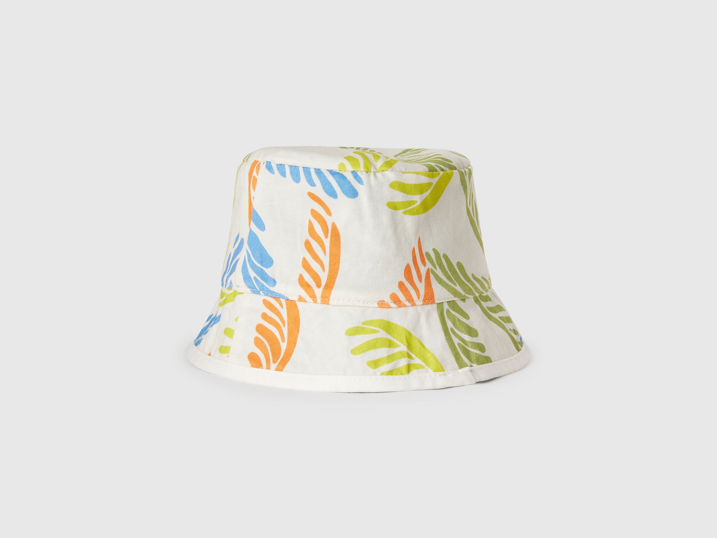 Bonnet réversible à imprimé tropical – Image 2
