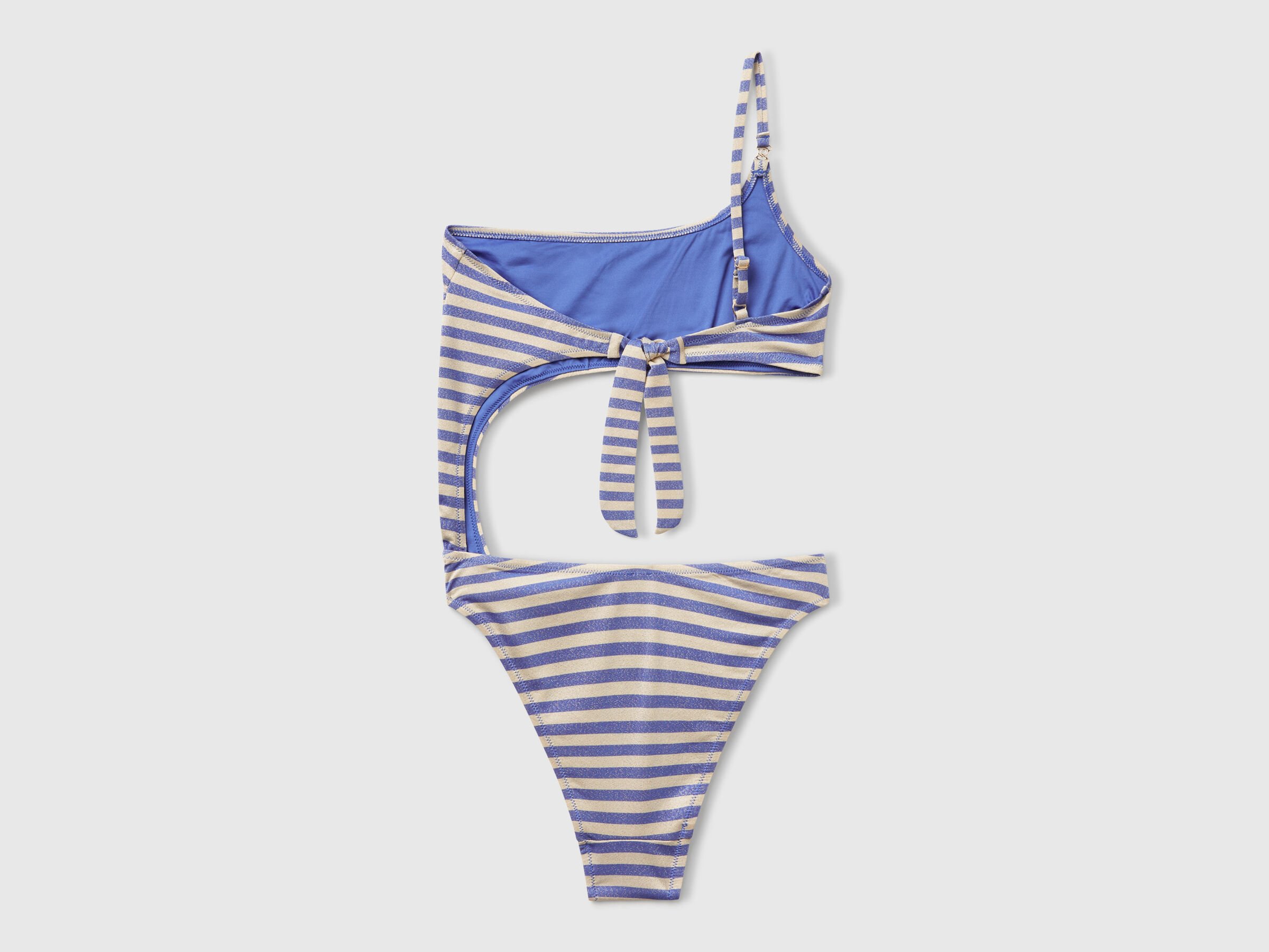 Maillot de bain une pièce rayé avec lurex – Image 4