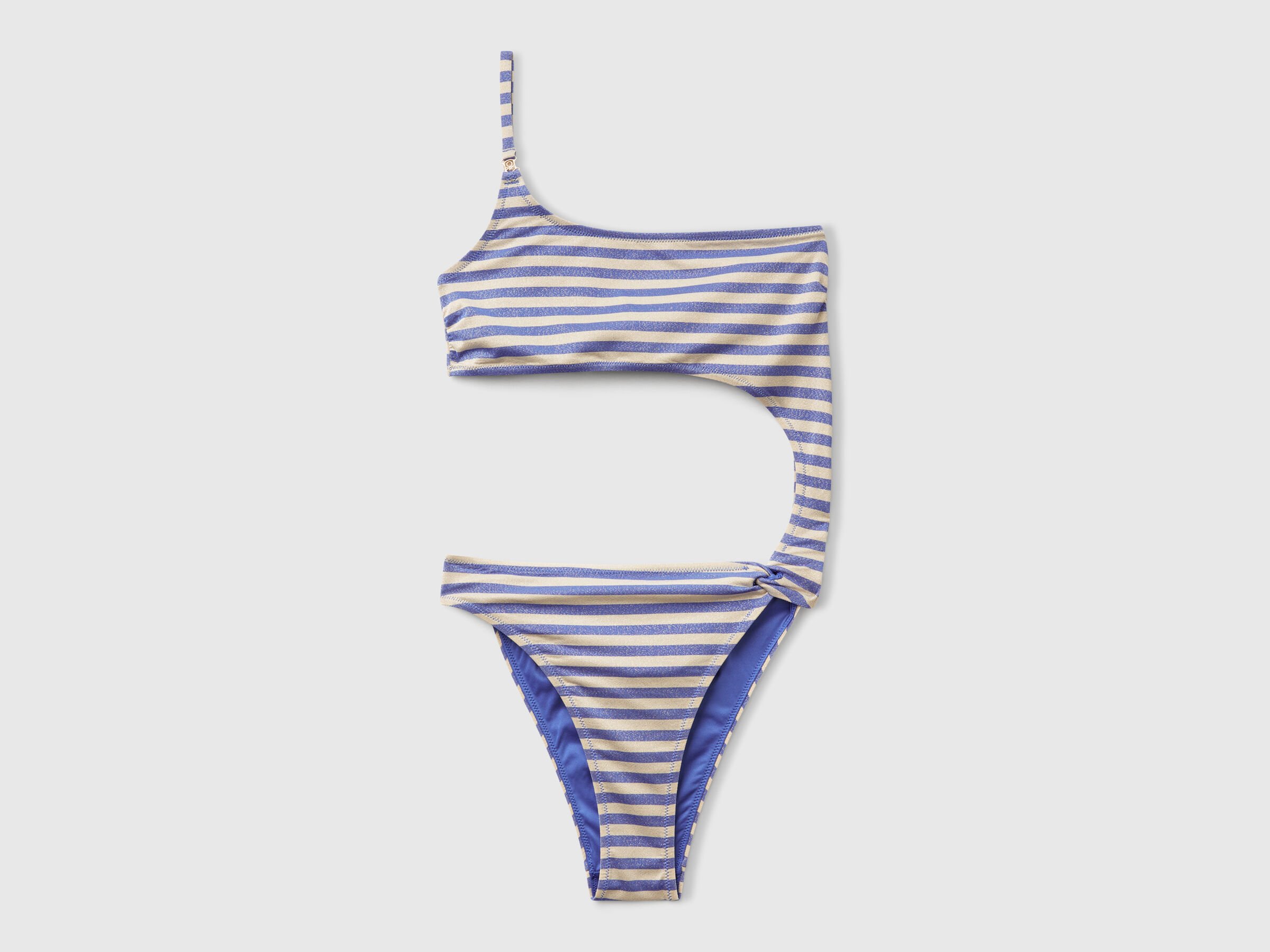Maillot de bain une pièce rayé avec lurex – Image 3