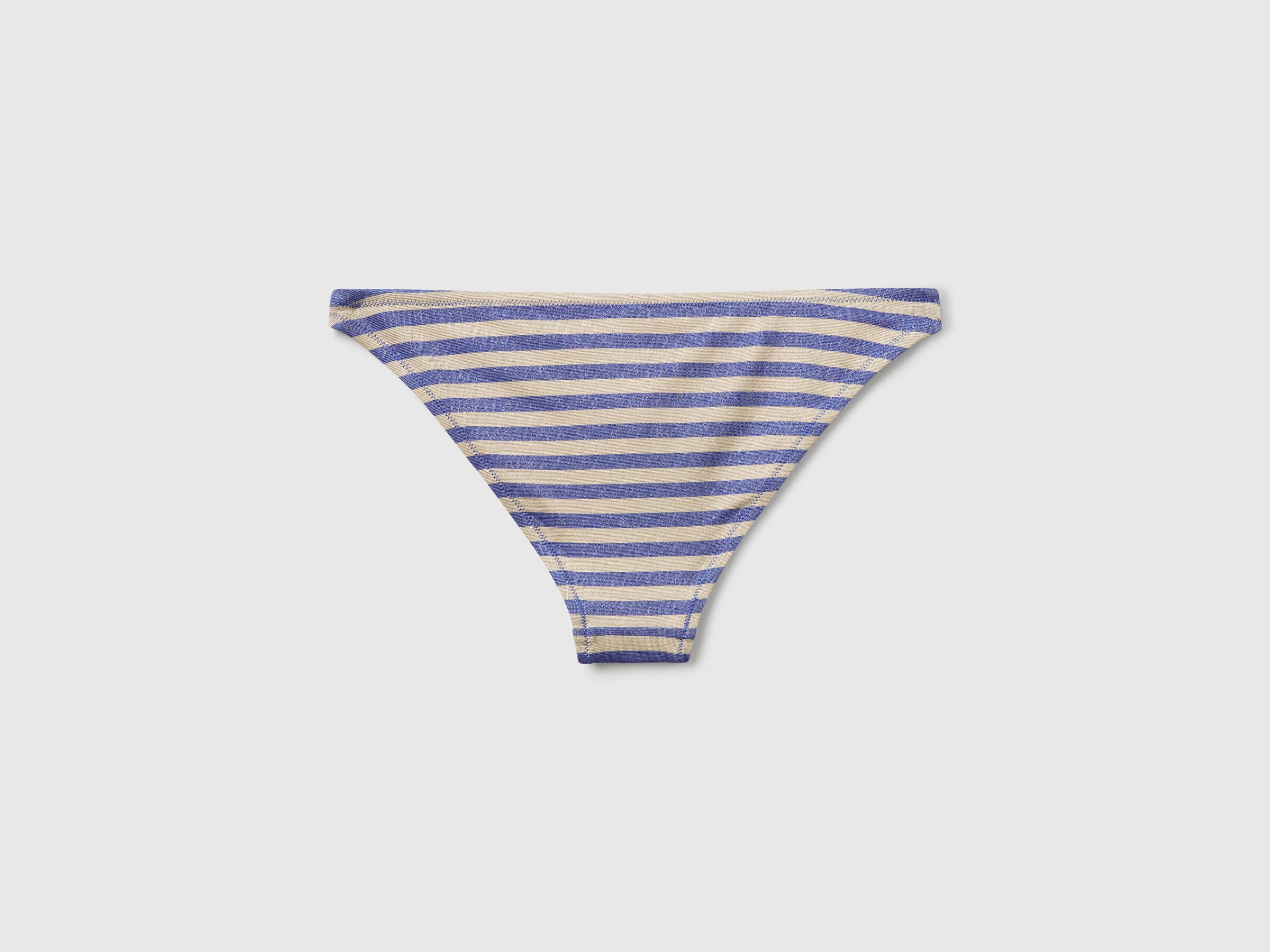 Slip de maillot de bain rayé avec lurex – Image 4
