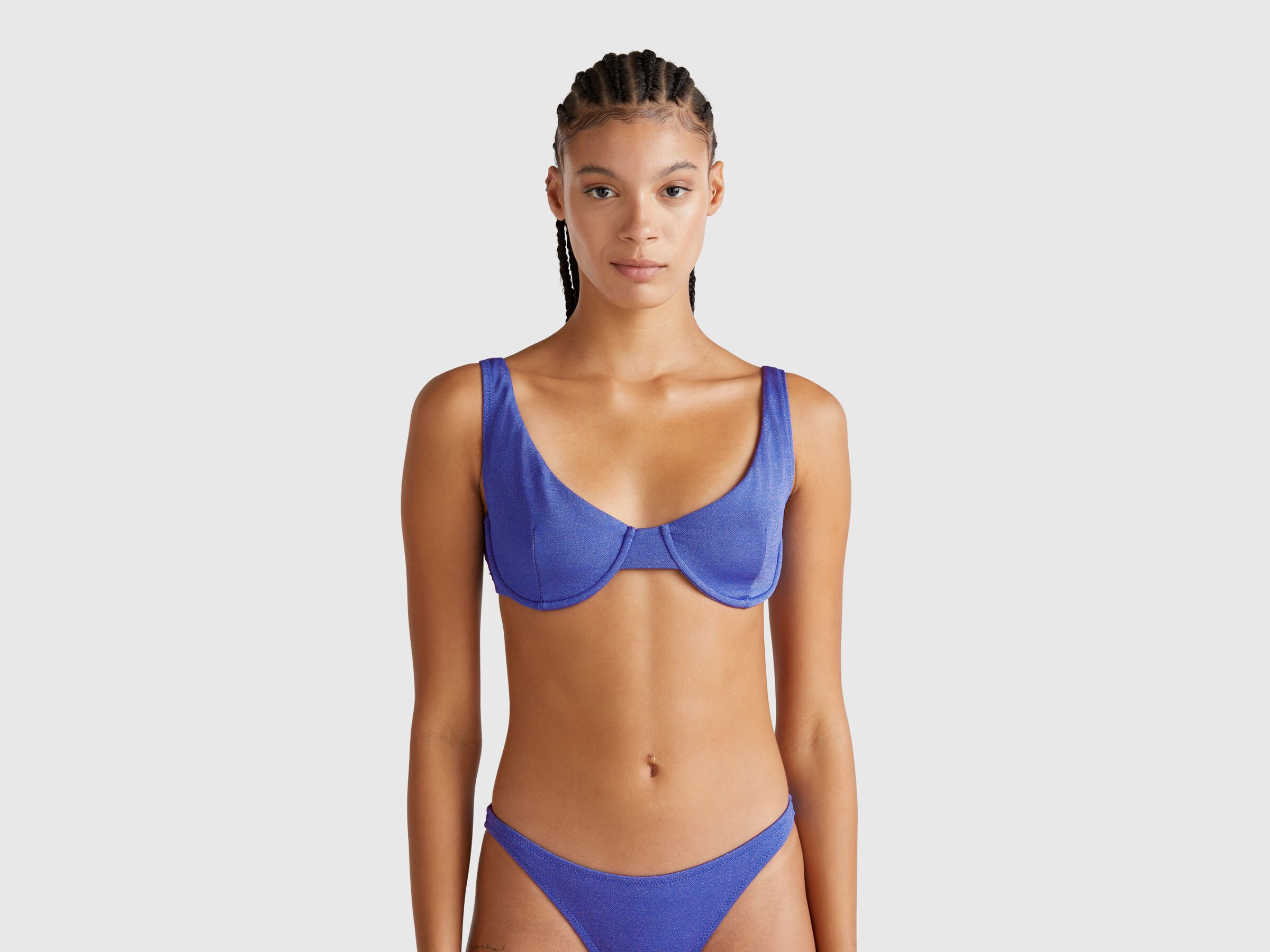 Soutien-gorge de maillot de bain avec lurex Soutien-gorge de maillot de bain avec lurex