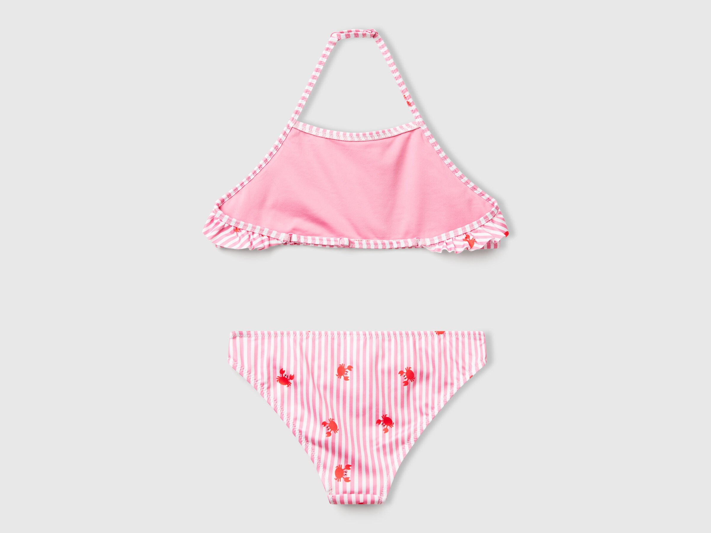 Bikini de plage rayé avec crabes – Image 2
