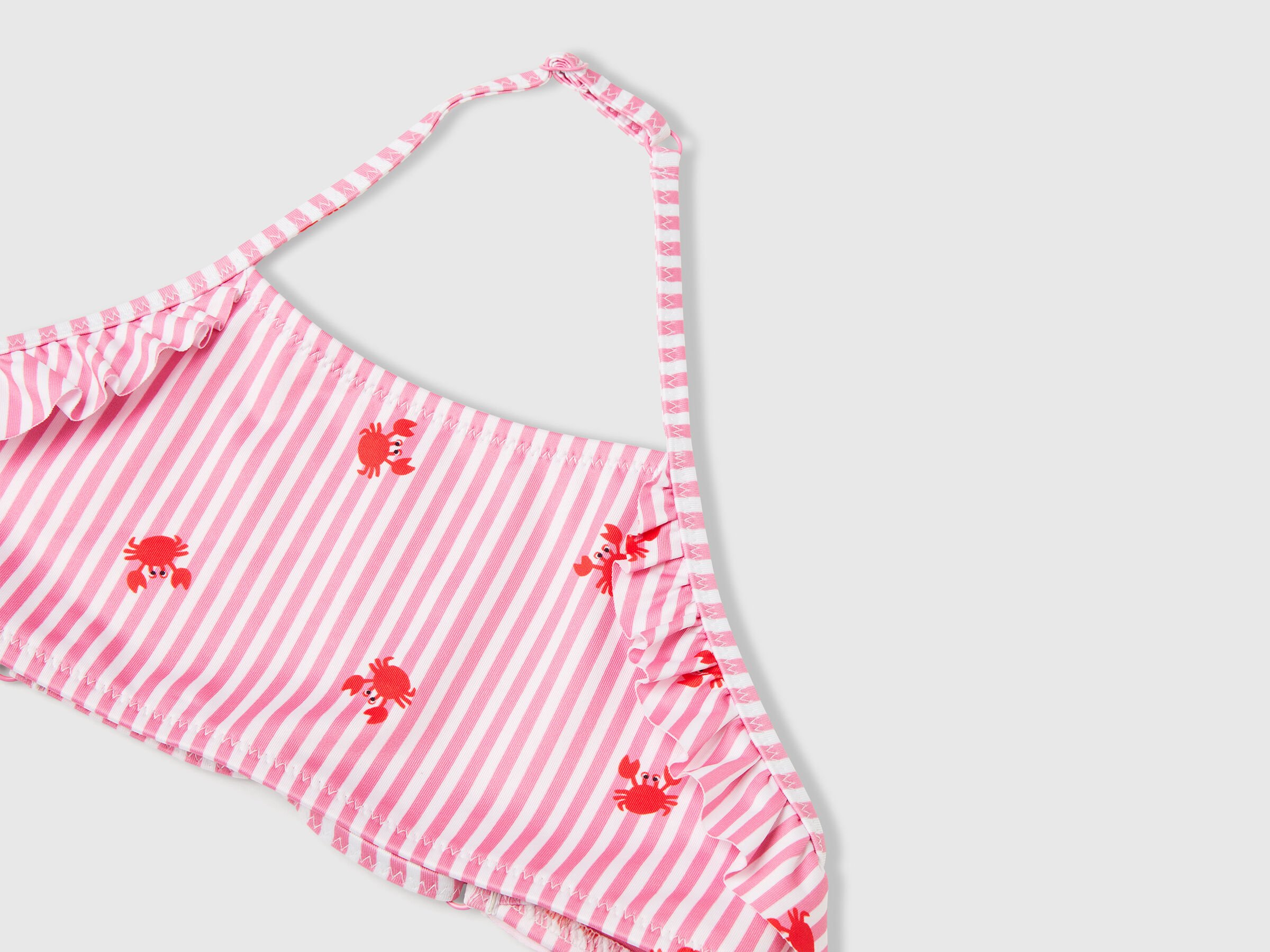 Bikini de plage rayé avec crabes – Image 3