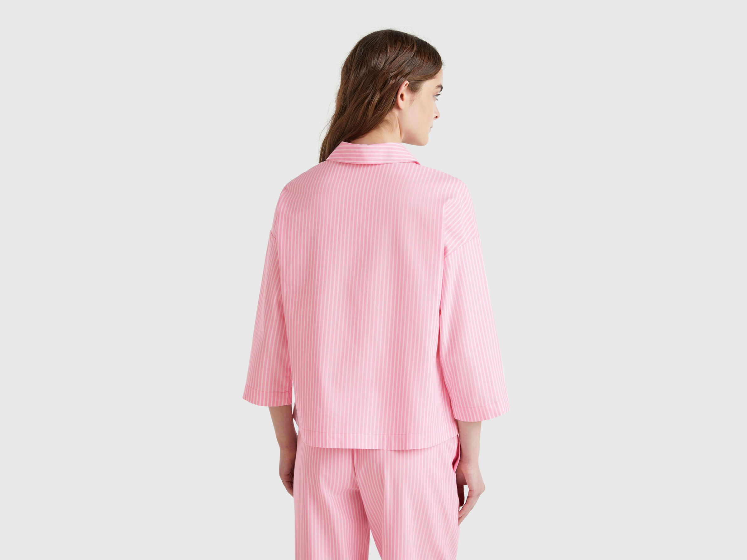 Trois paires de chaussettes en coton mélangé extensible – Image 2