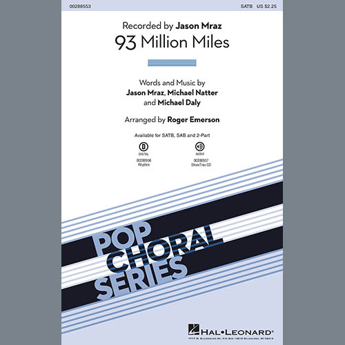 93 Million Miles (arr. Roger Emerson)