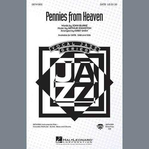 Pennies From Heaven (arr. Kirby Shaw)
