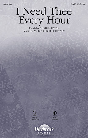 I Need Thee Every Hour – Full Score I Need Thee Every Hour – Full Score