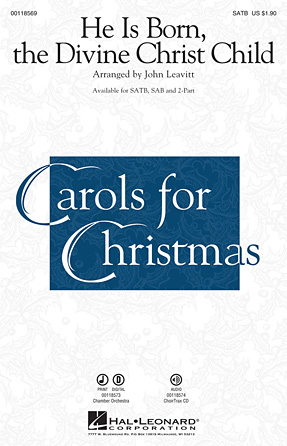 He Is Born, the Divine Christ Child – Full Score He Is Born, the Divine Christ Child – Full Score