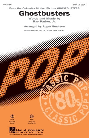 Ghostbusters (arr. Roger Emerson) Ghostbusters (arr. Roger Emerson)
