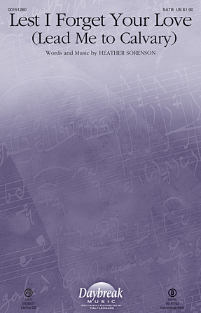 Lest I Forget Your Love – Violin Lest I Forget Your Love – Violin