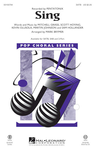 Sing (arr. Mark Brymer) Sing (arr. Mark Brymer)