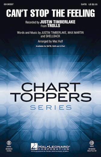 Can’t Stop the Feeling (from Trolls) (arr. Mac Huff) – Bass Can’t Stop the Feeling (from Trolls) (arr. Mac Huff) – Bass